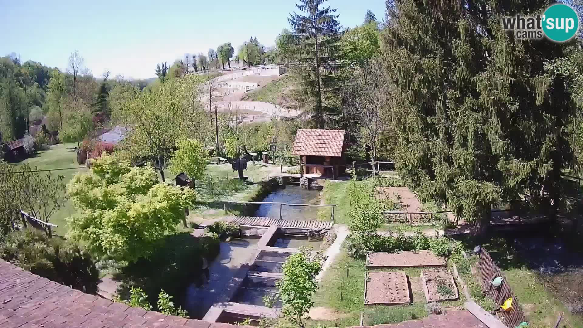 Live webcam Rastoke – fiume Slunjčica – Croazia