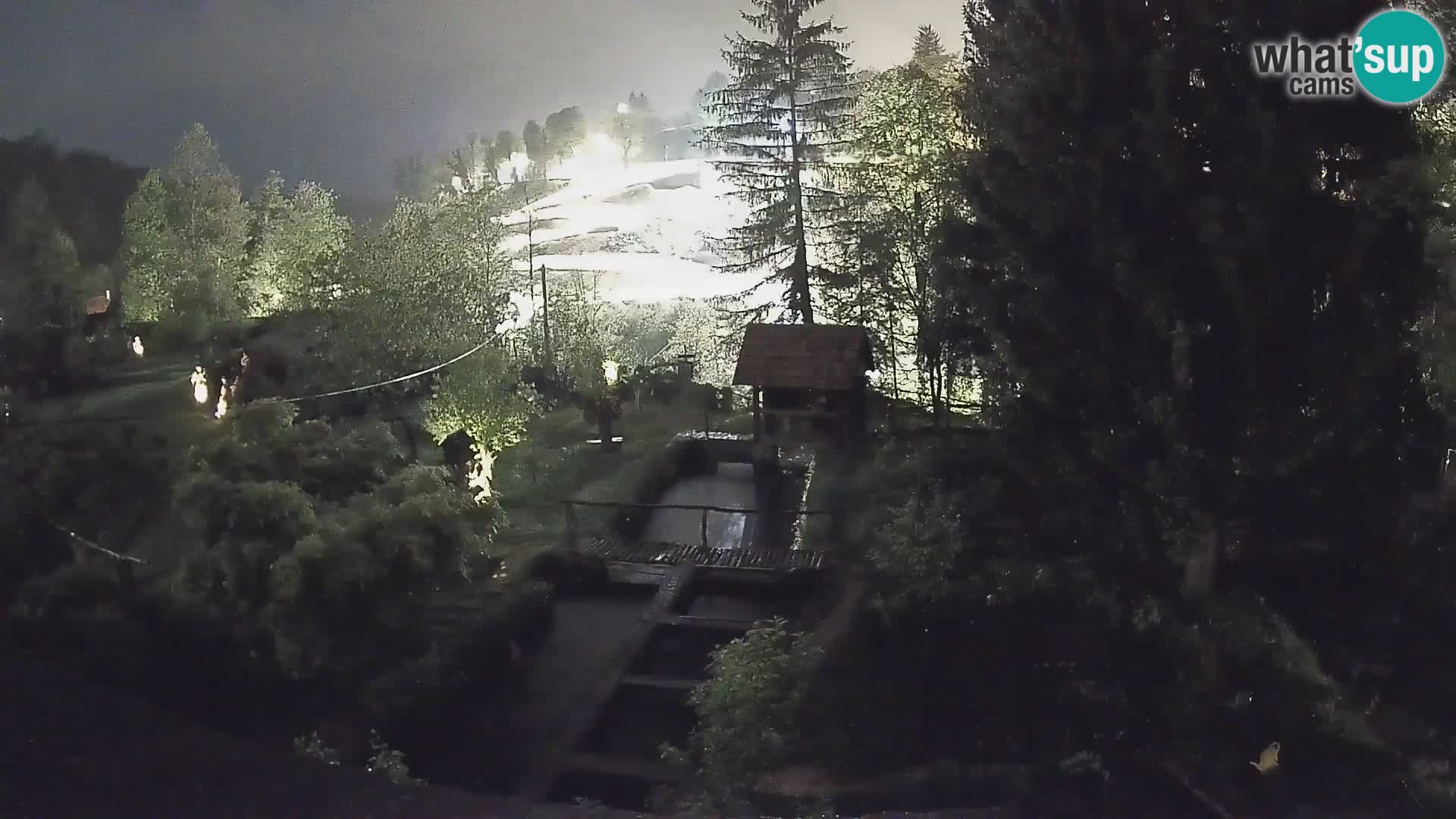 Webcam en direct Rastoke – rivière Slunjčica – Croatie