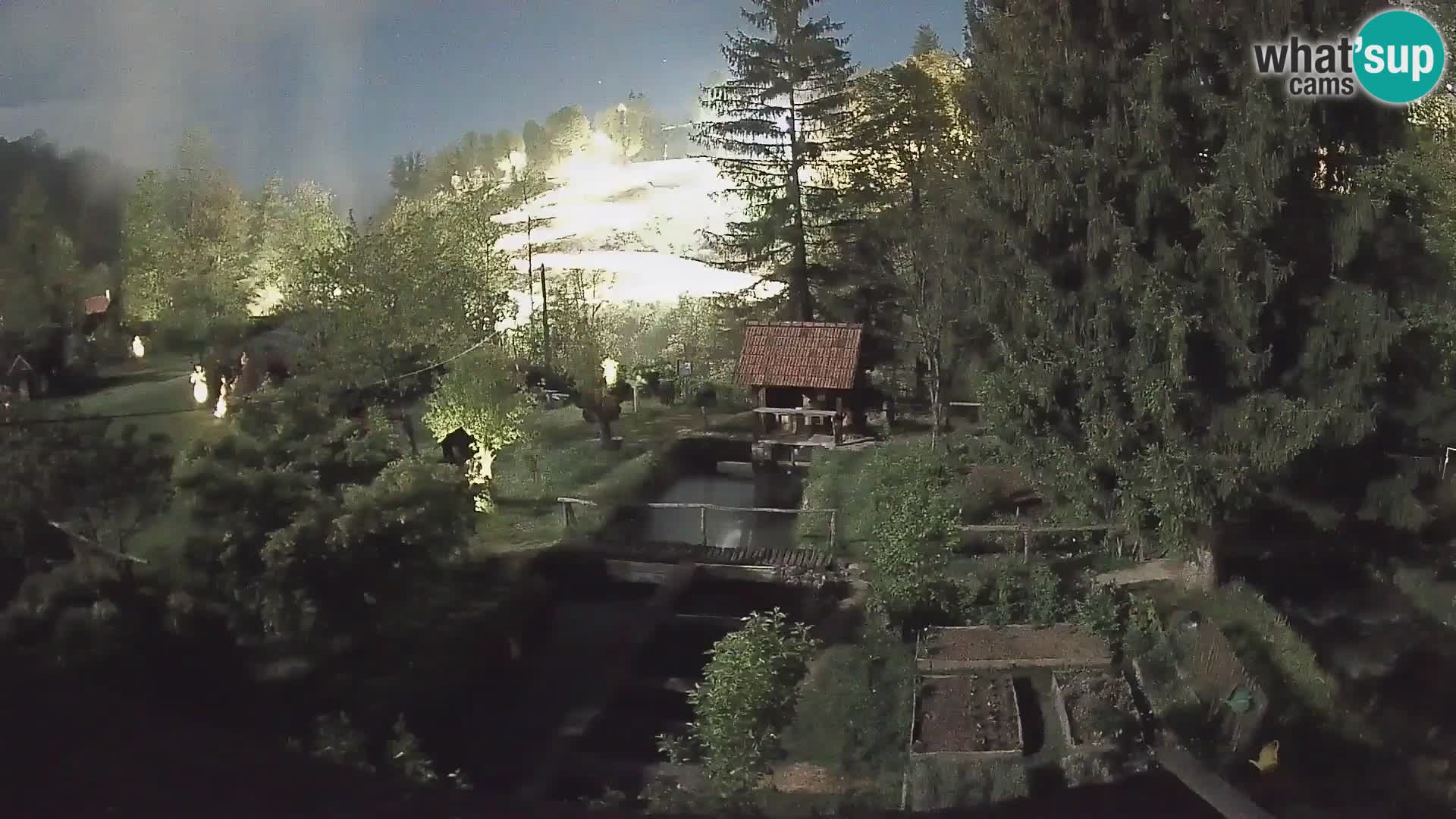 Live-Webcam Rastoke – Fluss Slunjčica – Kroatien