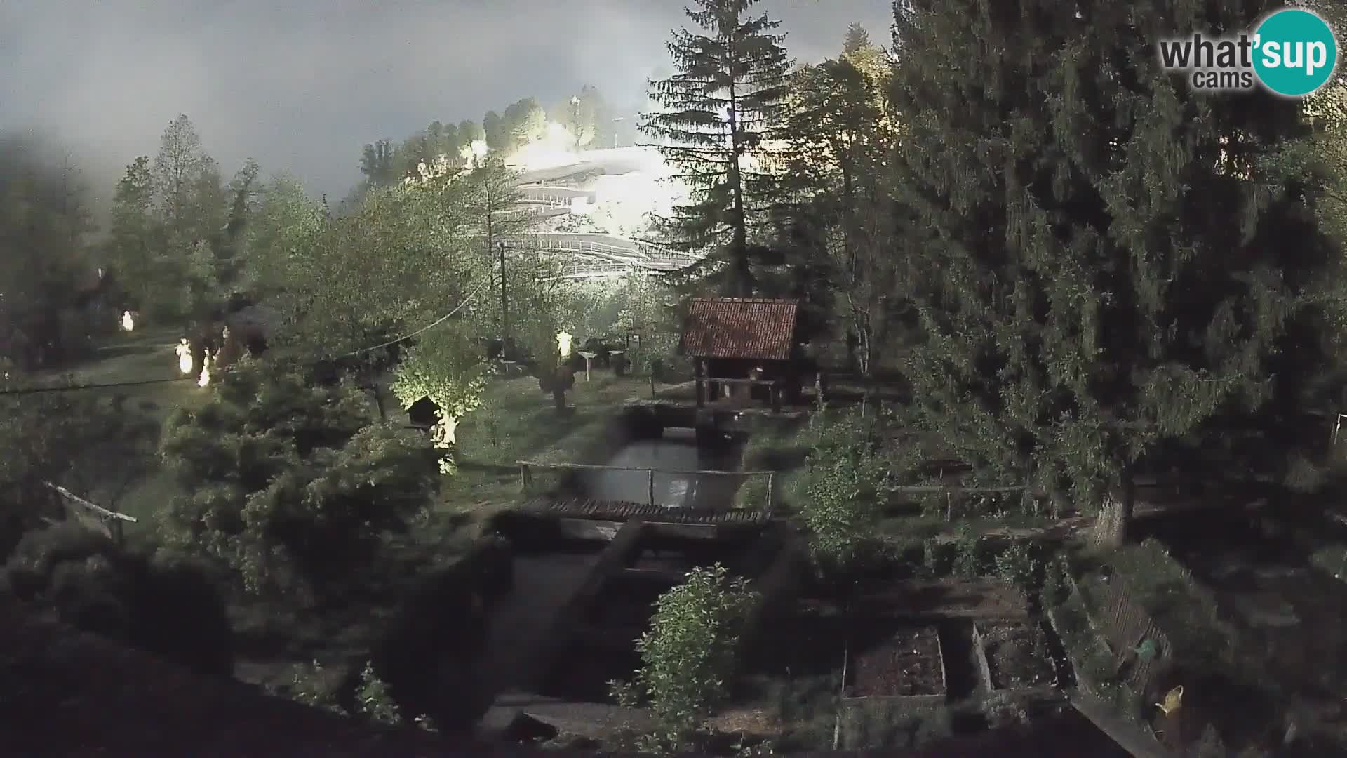 Live-Webcam Rastoke – Fluss Slunjčica – Kroatien