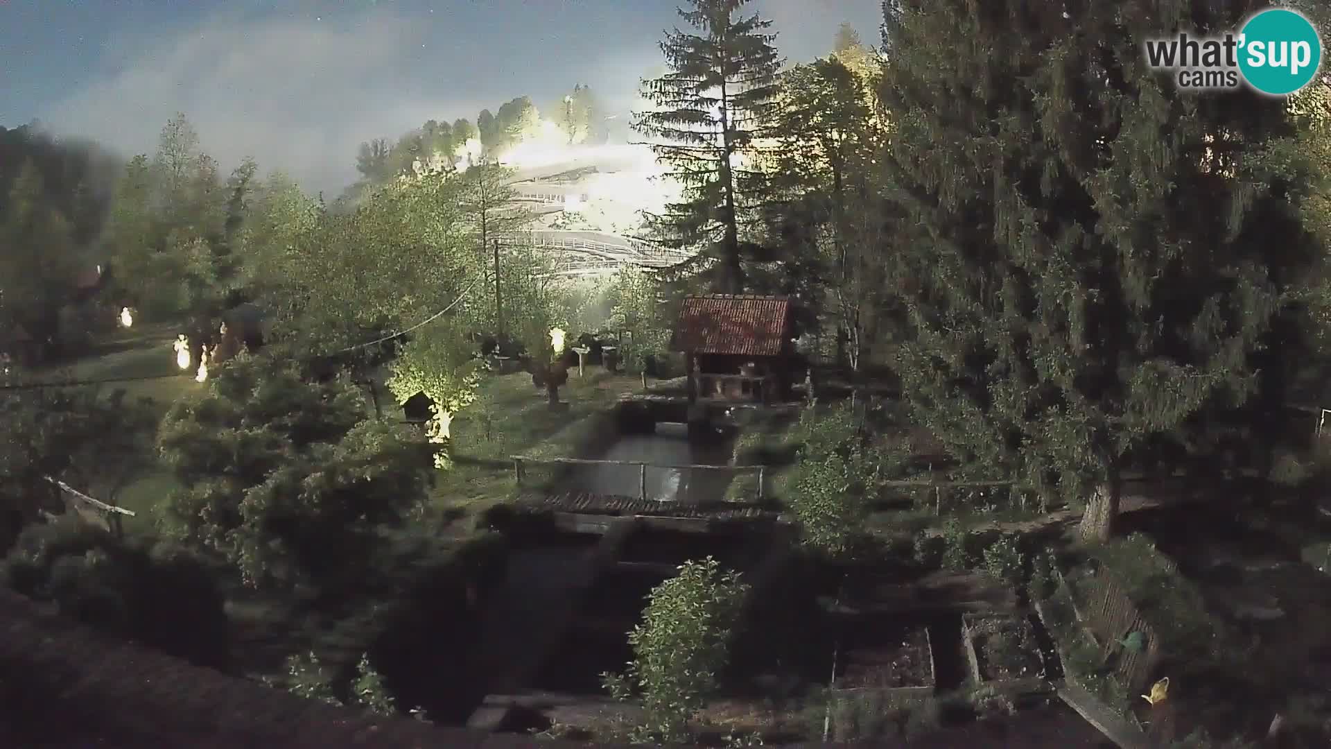 Live-Webcam Rastoke – Fluss Slunjčica – Kroatien
