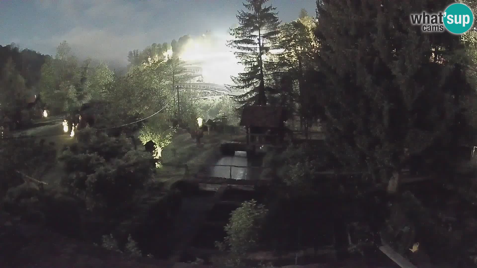 Live-Webcam Rastoke – Fluss Slunjčica – Kroatien