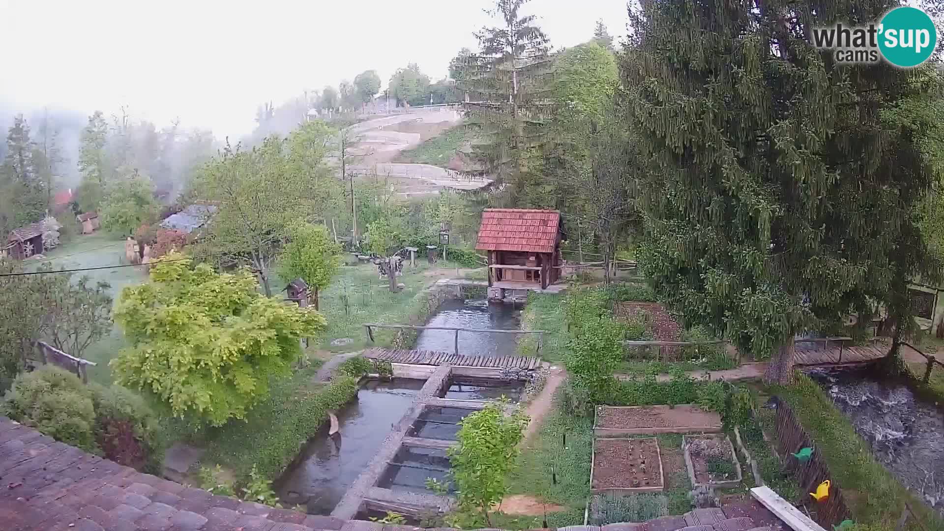 Live-Webcam Rastoke – Fluss Slunjčica – Kroatien