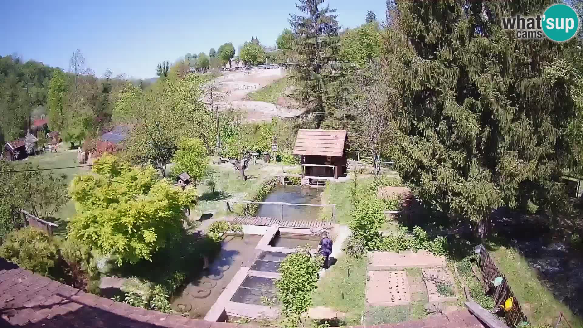 Live-Webcam Rastoke – Fluss Slunjčica – Kroatien