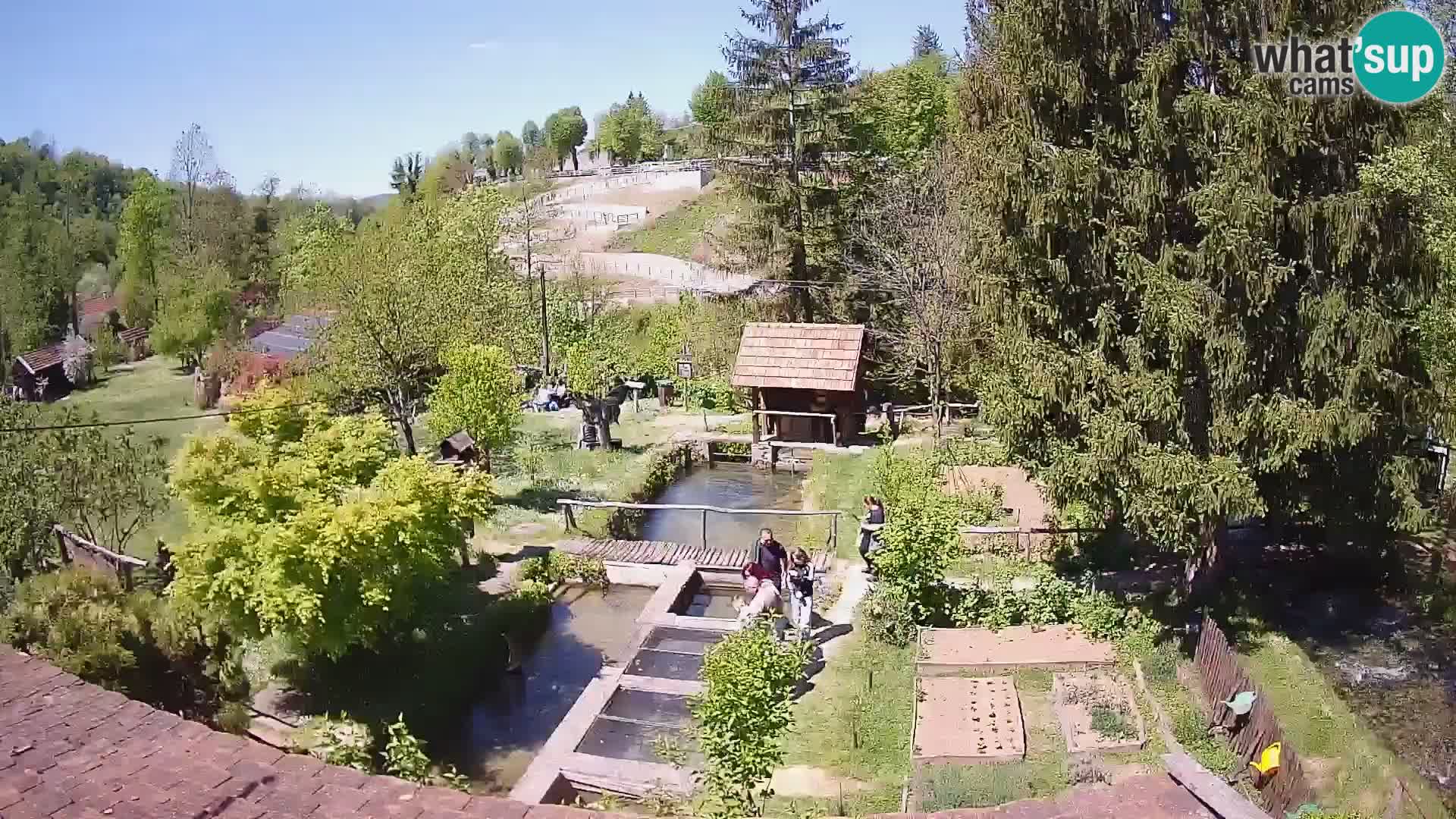 Cámara web en vivo Rastoke – río Slunjčica – Croacia
