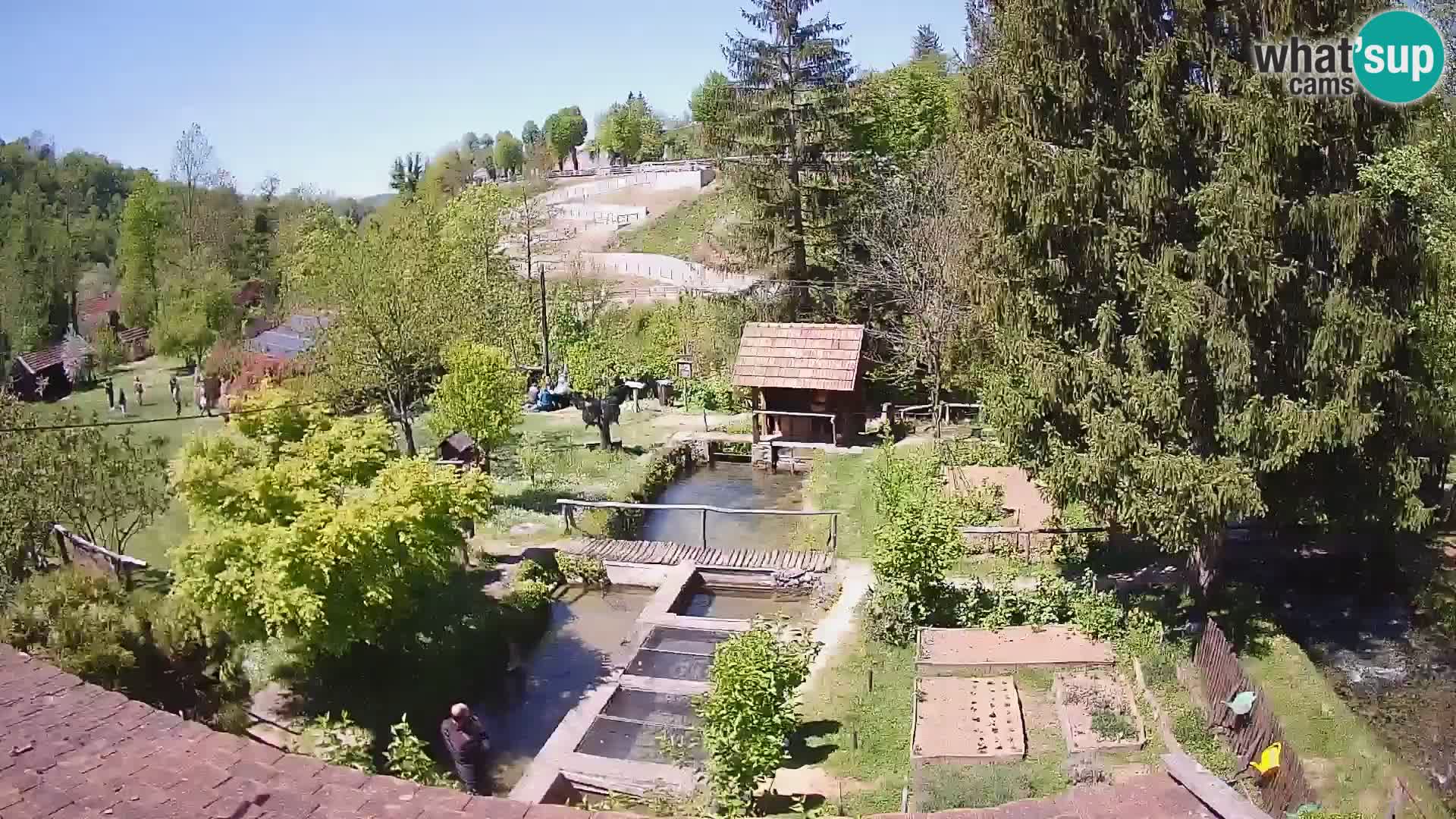 Live-Webcam Rastoke – Fluss Slunjčica – Kroatien