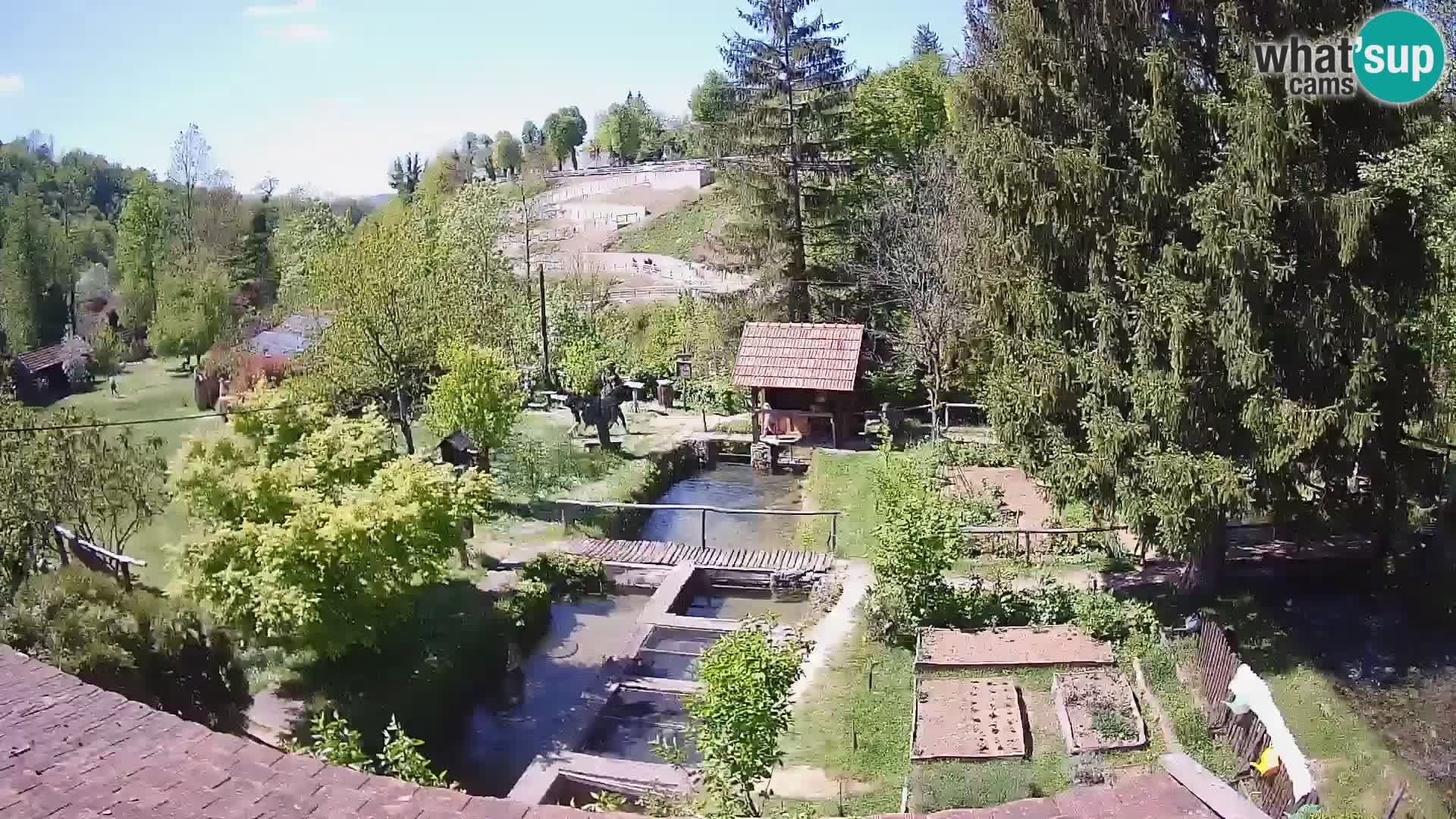Live webcam Rastoke – fiume Slunjčica – Croazia