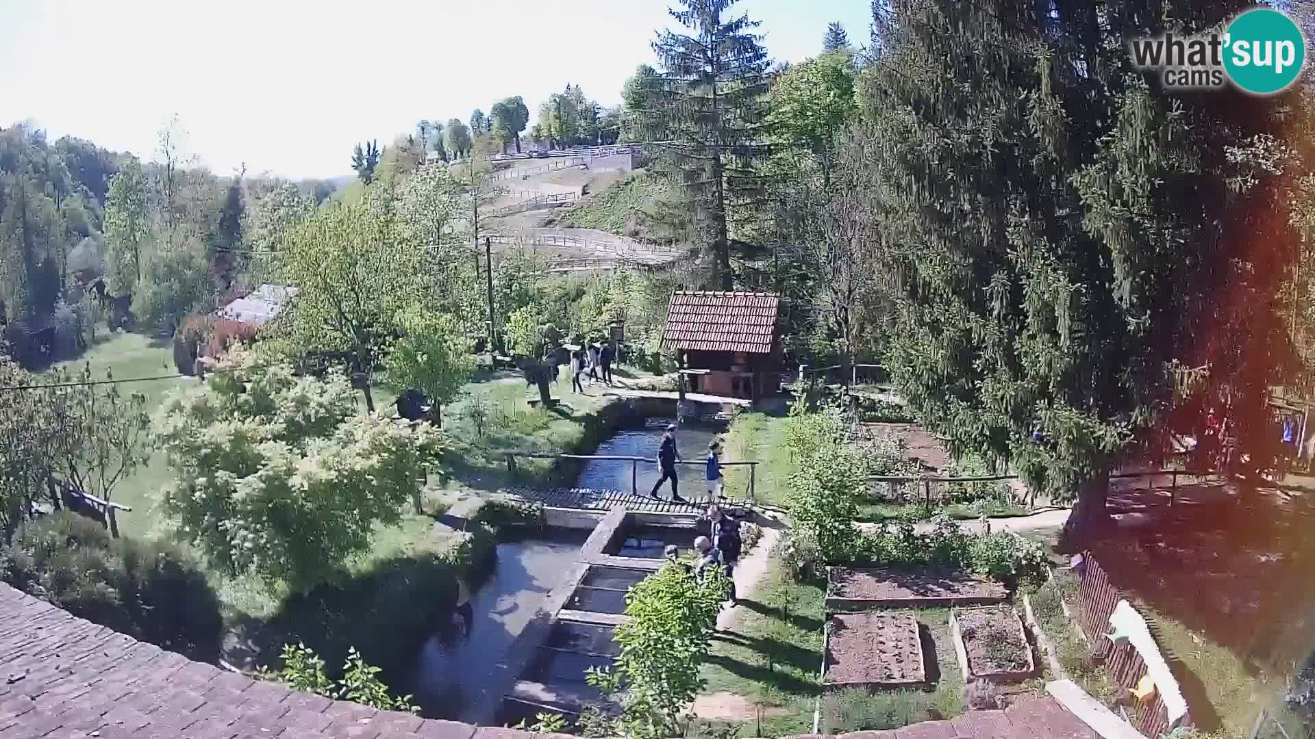 Webcam en direct Rastoke – rivière Slunjčica – Croatie
