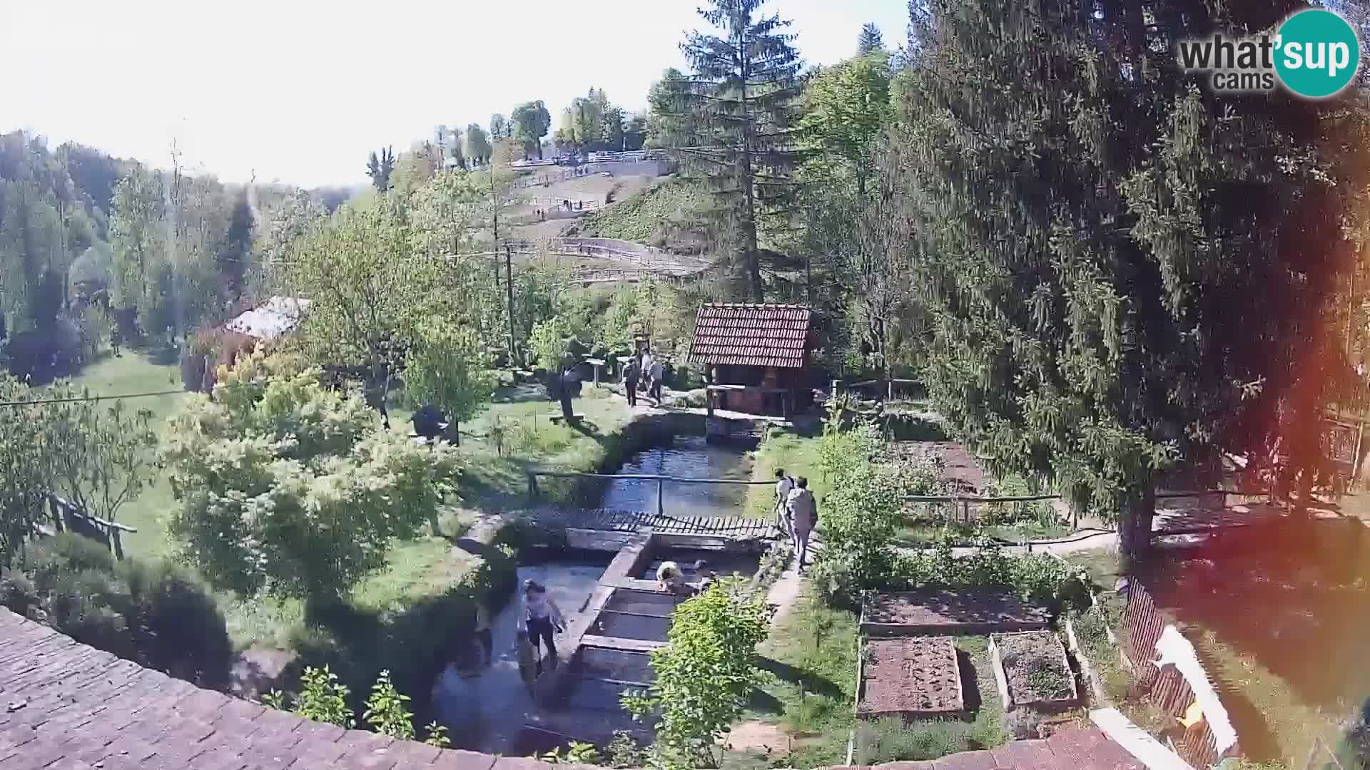 Live webcam Rastoke – fiume Slunjčica – Croazia