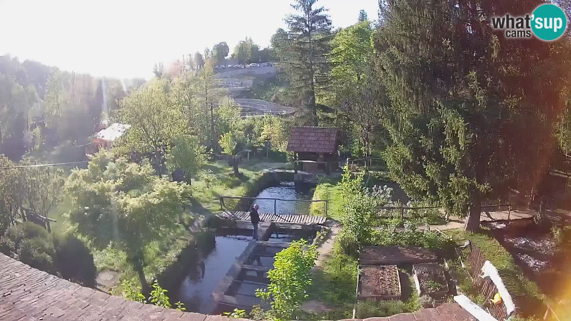 Live webcam Rastoke – fiume Slunjčica – Croazia