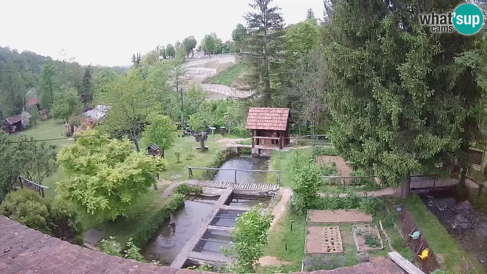 Live webcam Rastoke – fiume Slunjčica – Croazia