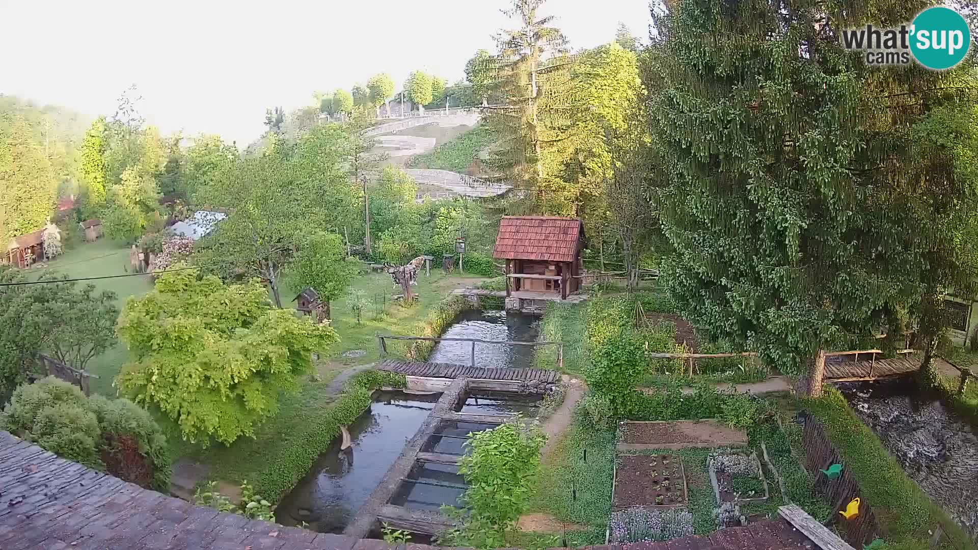 Live-Webcam Rastoke – Fluss Slunjčica – Kroatien