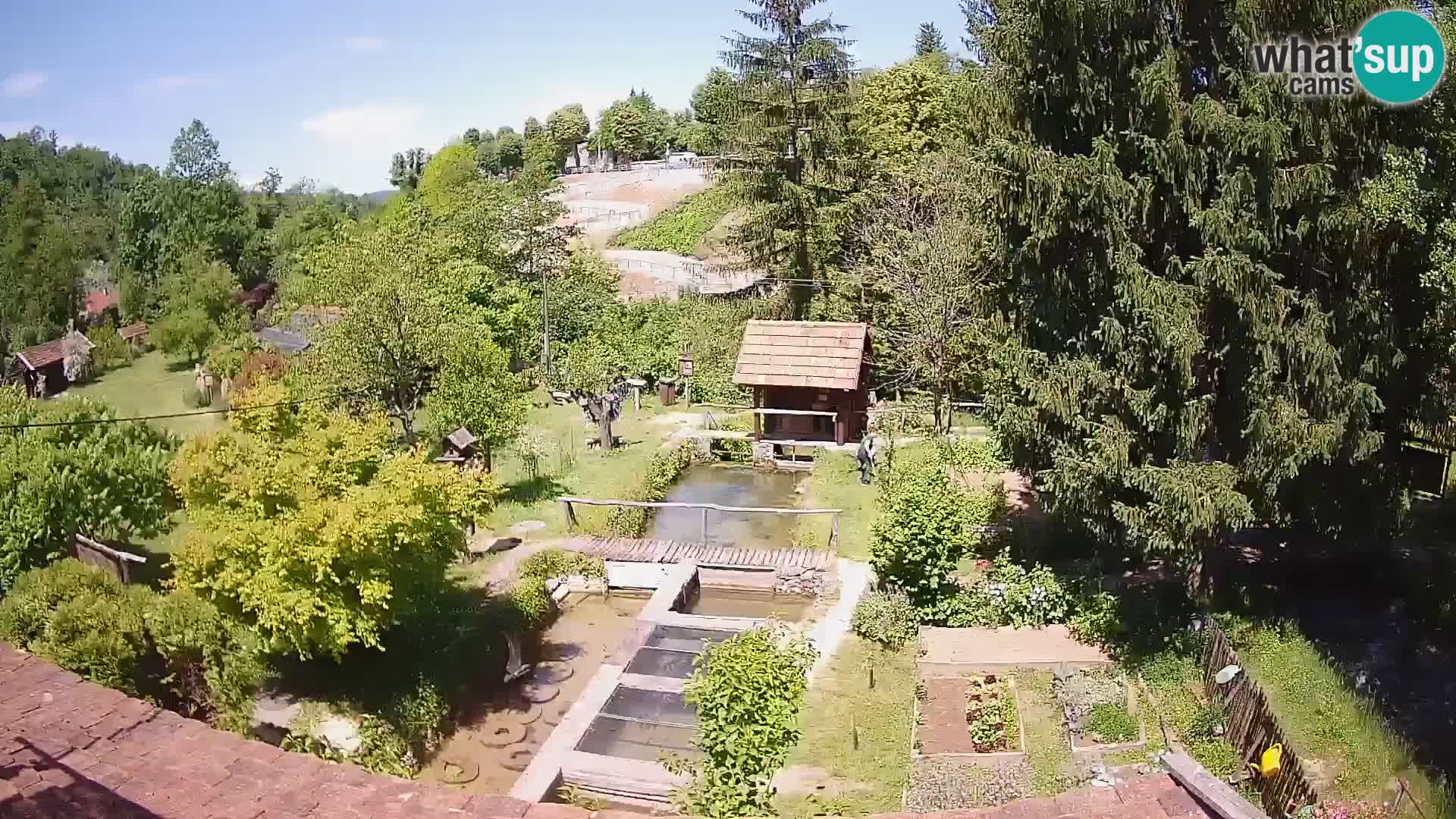 Live webcam Rastoke – fiume Slunjčica – Croazia