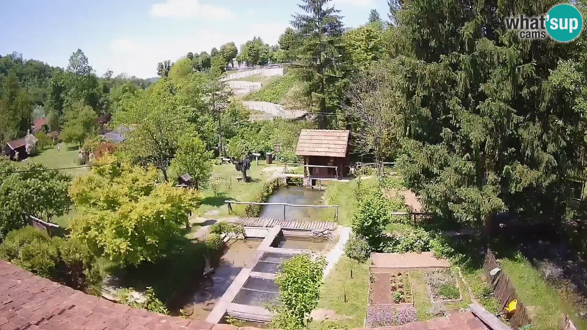 Webcam en direct Rastoke – rivière Slunjčica – Croatie