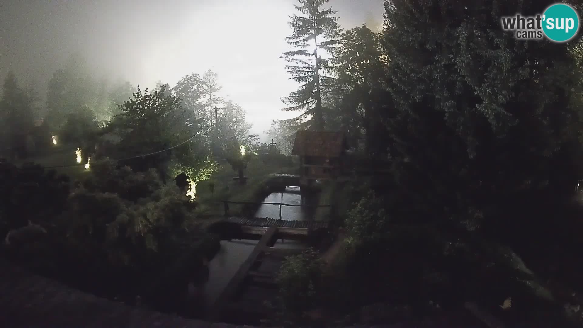 Live-Webcam Rastoke – Fluss Slunjčica – Kroatien