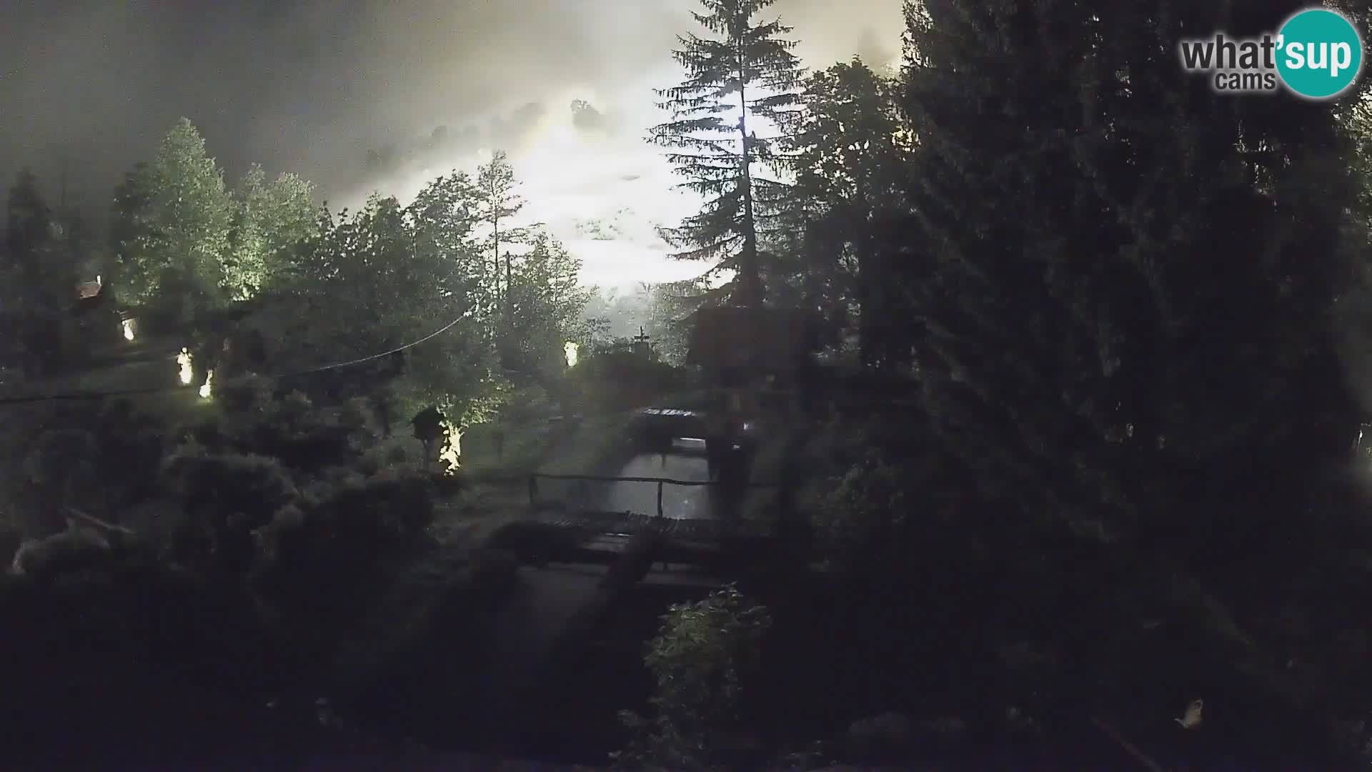 Cámara web en vivo Rastoke – río Slunjčica – Croacia
