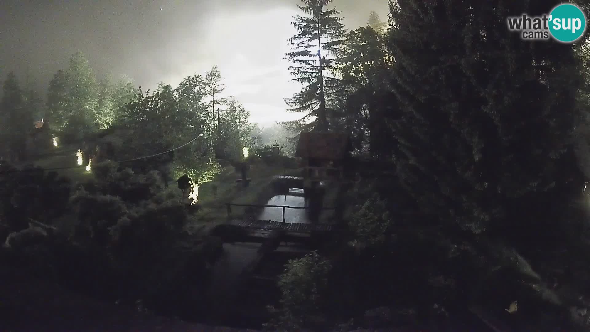 Webcam en direct Rastoke – rivière Slunjčica – Croatie