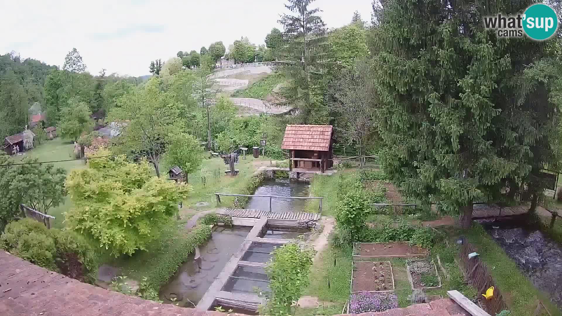 Live webcam Rastoke – fiume Slunjčica – Croazia