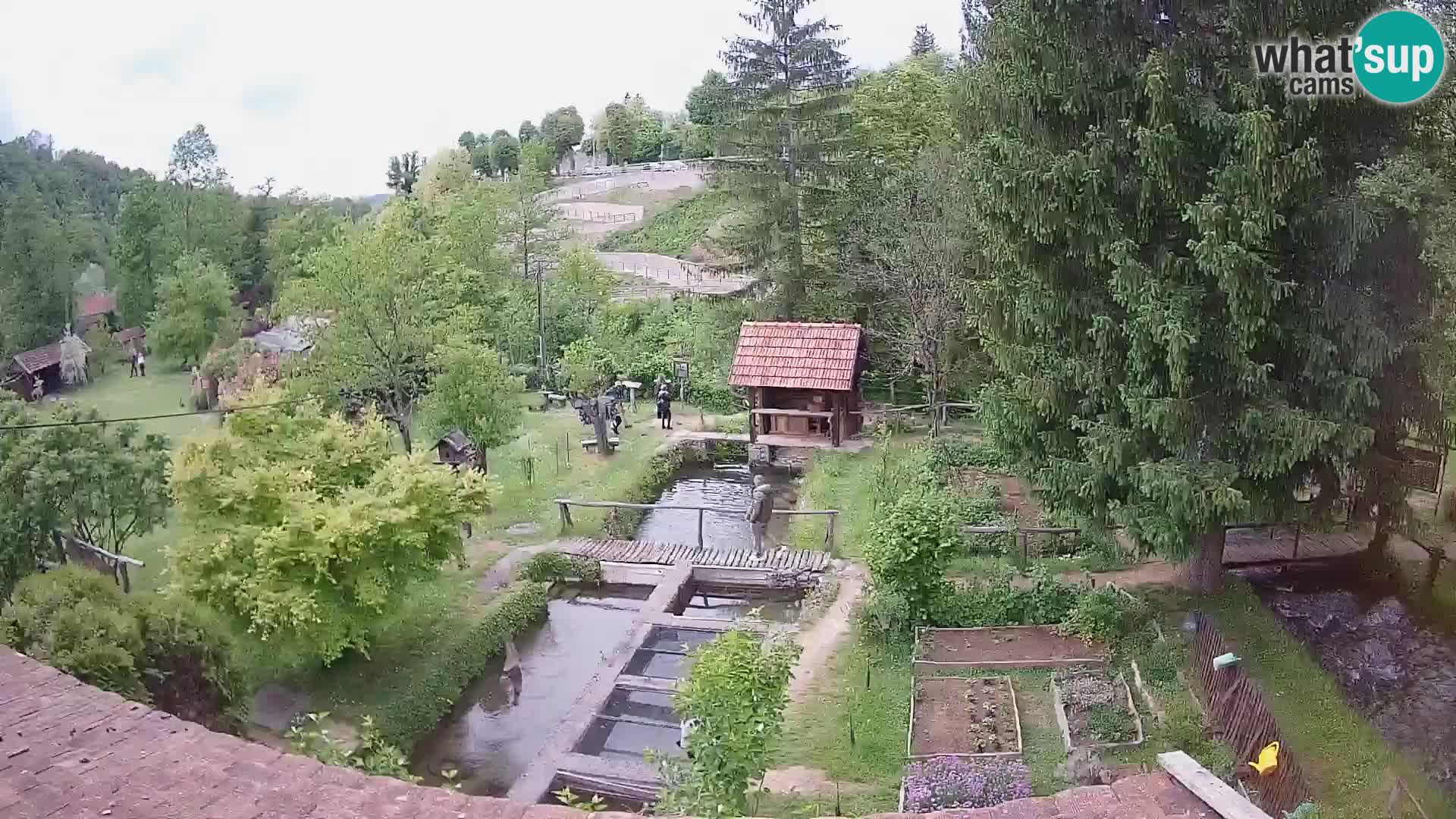 Webcam en direct Rastoke – rivière Slunjčica – Croatie