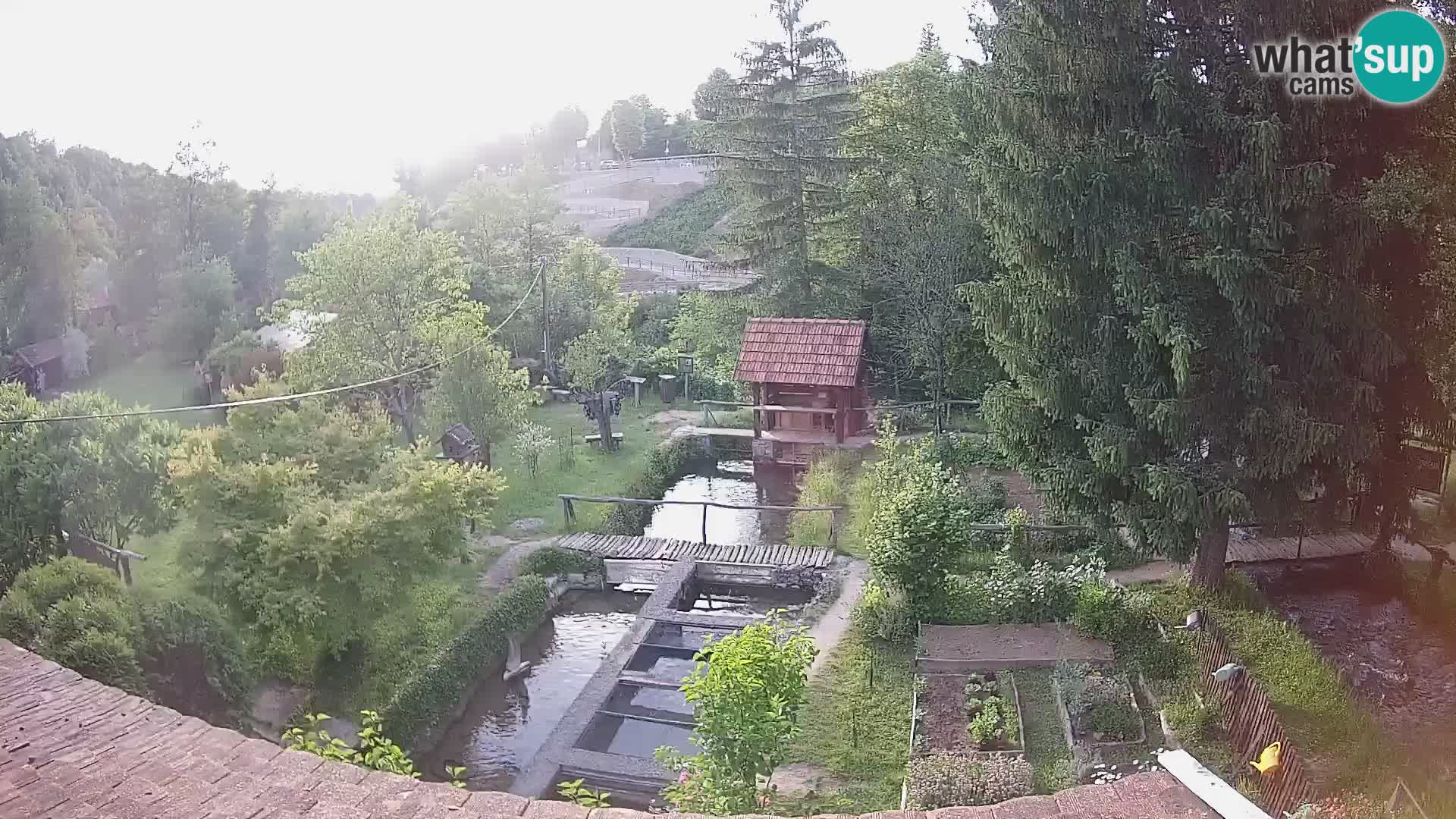 Webcam en direct Rastoke – rivière Slunjčica – Croatie