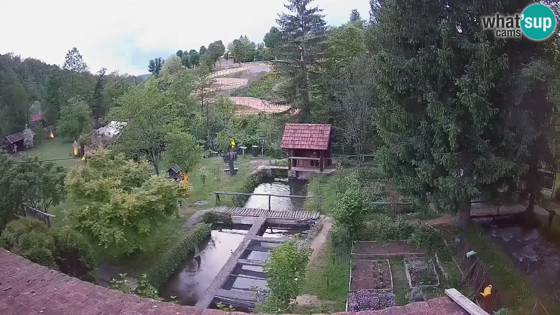 Live webcam Rastoke – fiume Slunjčica – Croazia
