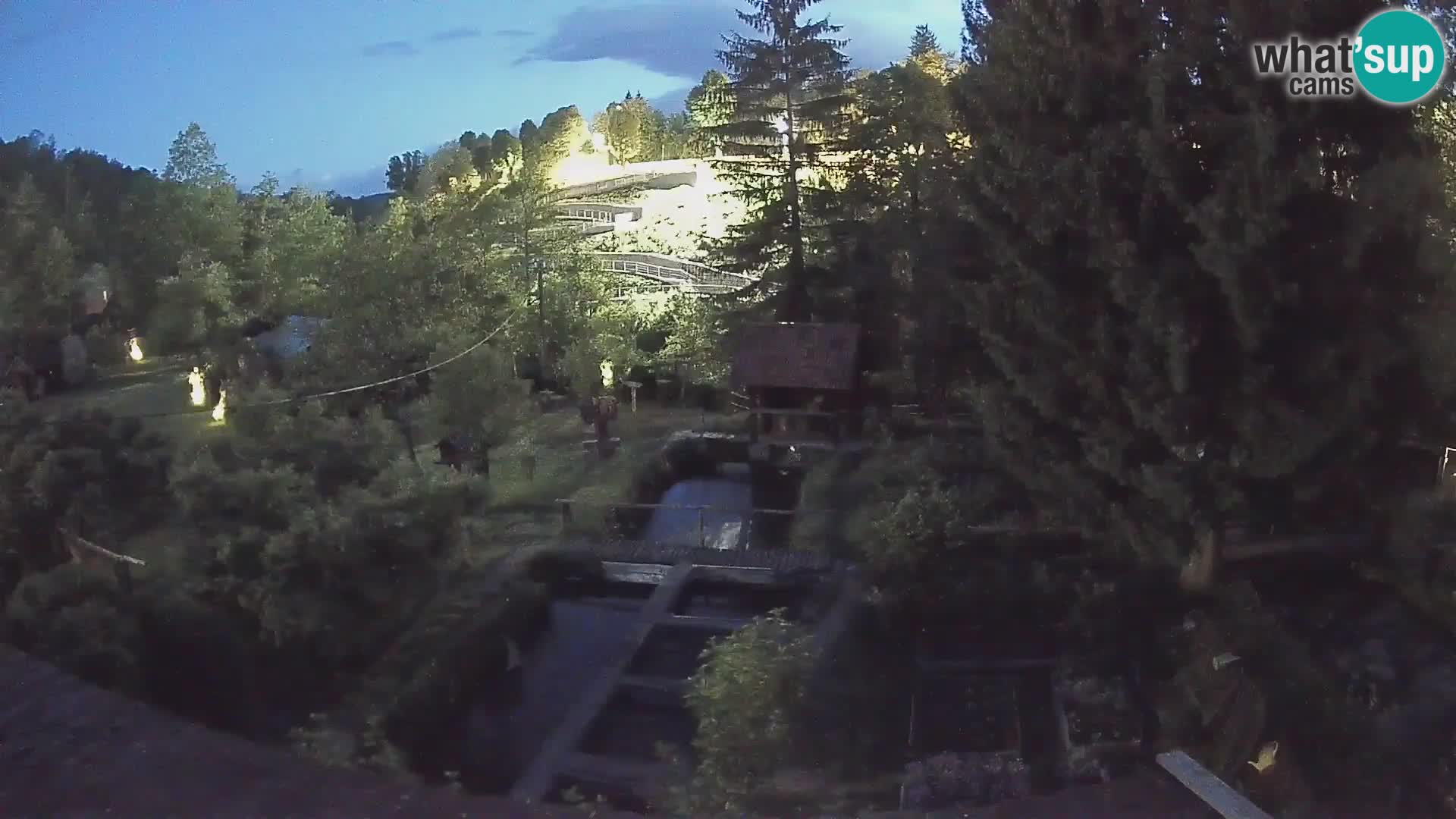 Live webcam Rastoke – fiume Slunjčica – Croazia