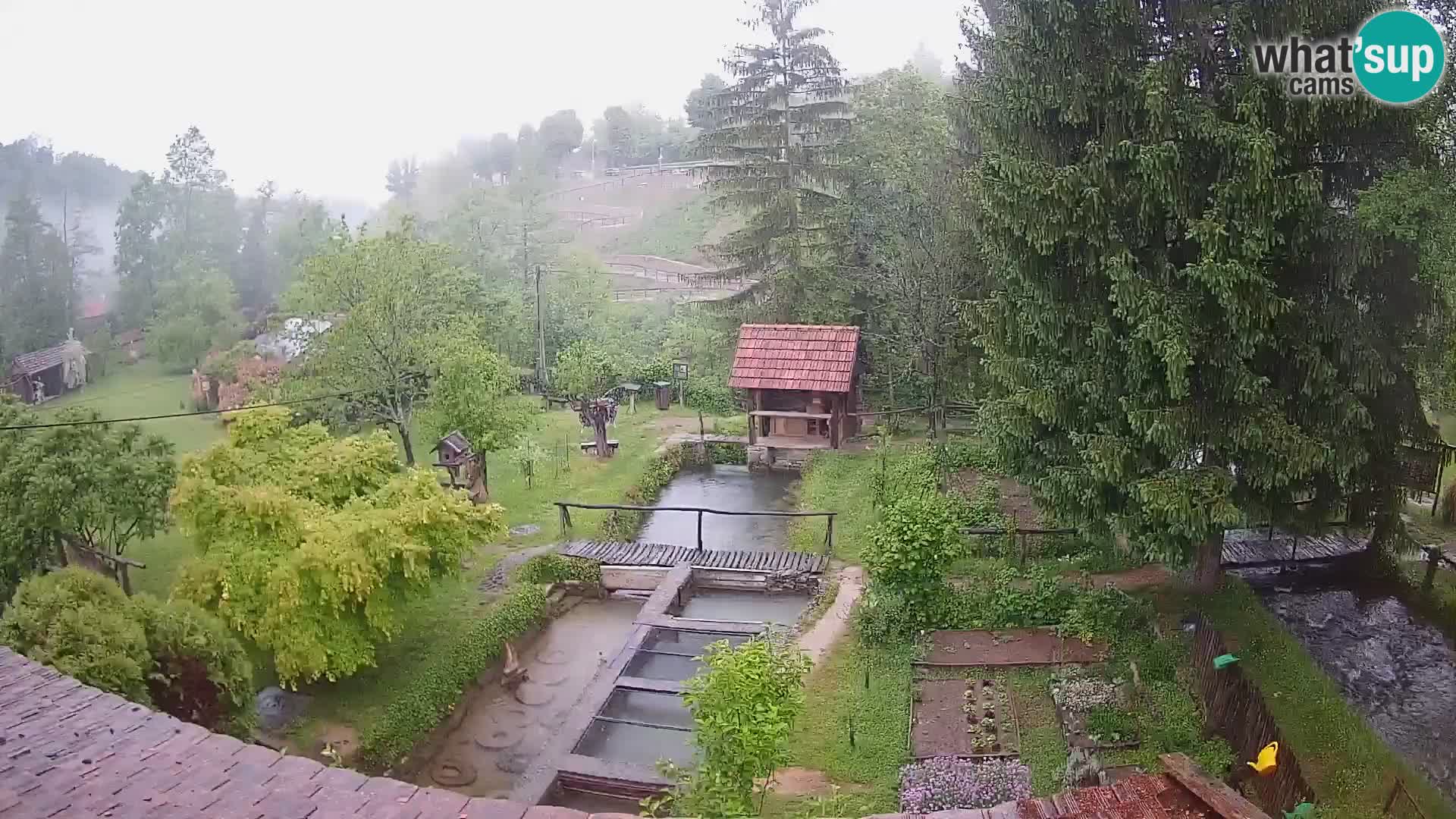 Live-Webcam Rastoke – Fluss Slunjčica – Kroatien