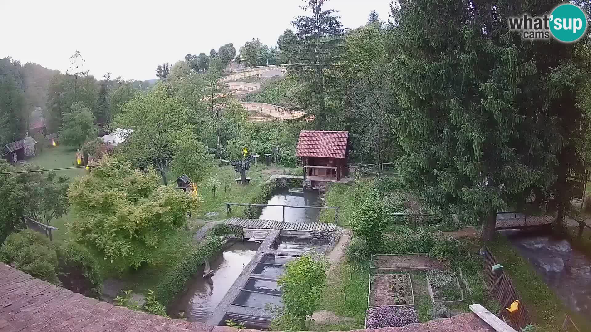 Live webcam Rastoke – fiume Slunjčica – Croazia