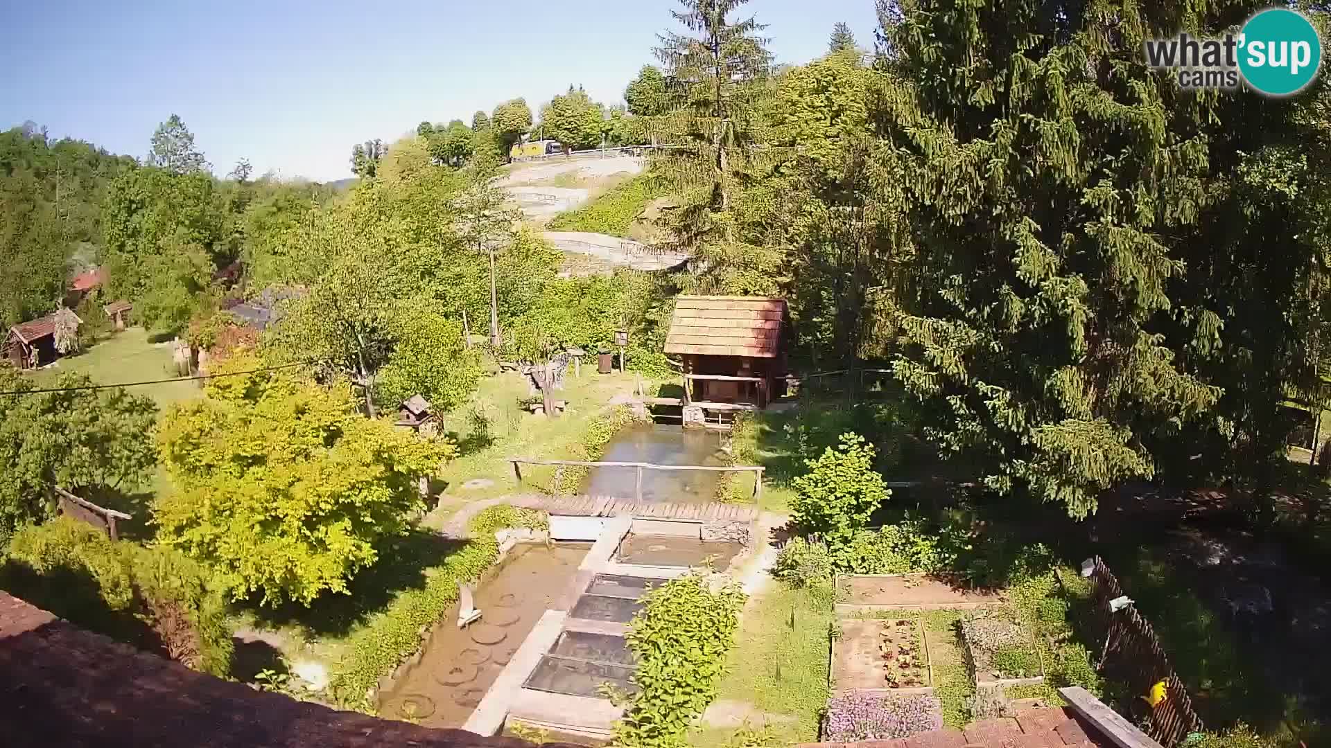 Live-Webcam Rastoke – Fluss Slunjčica – Kroatien