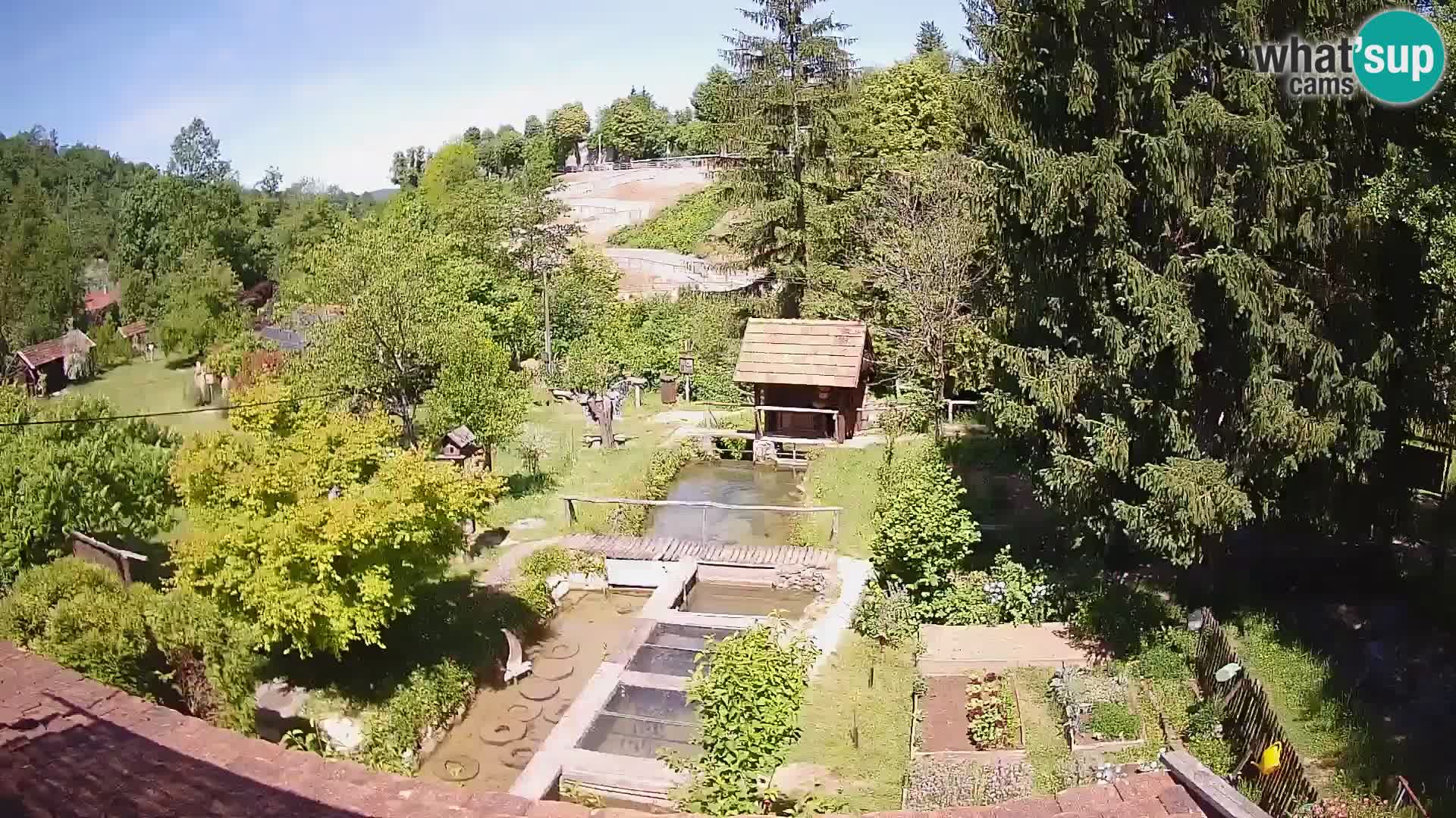 Live-Webcam Rastoke – Fluss Slunjčica – Kroatien