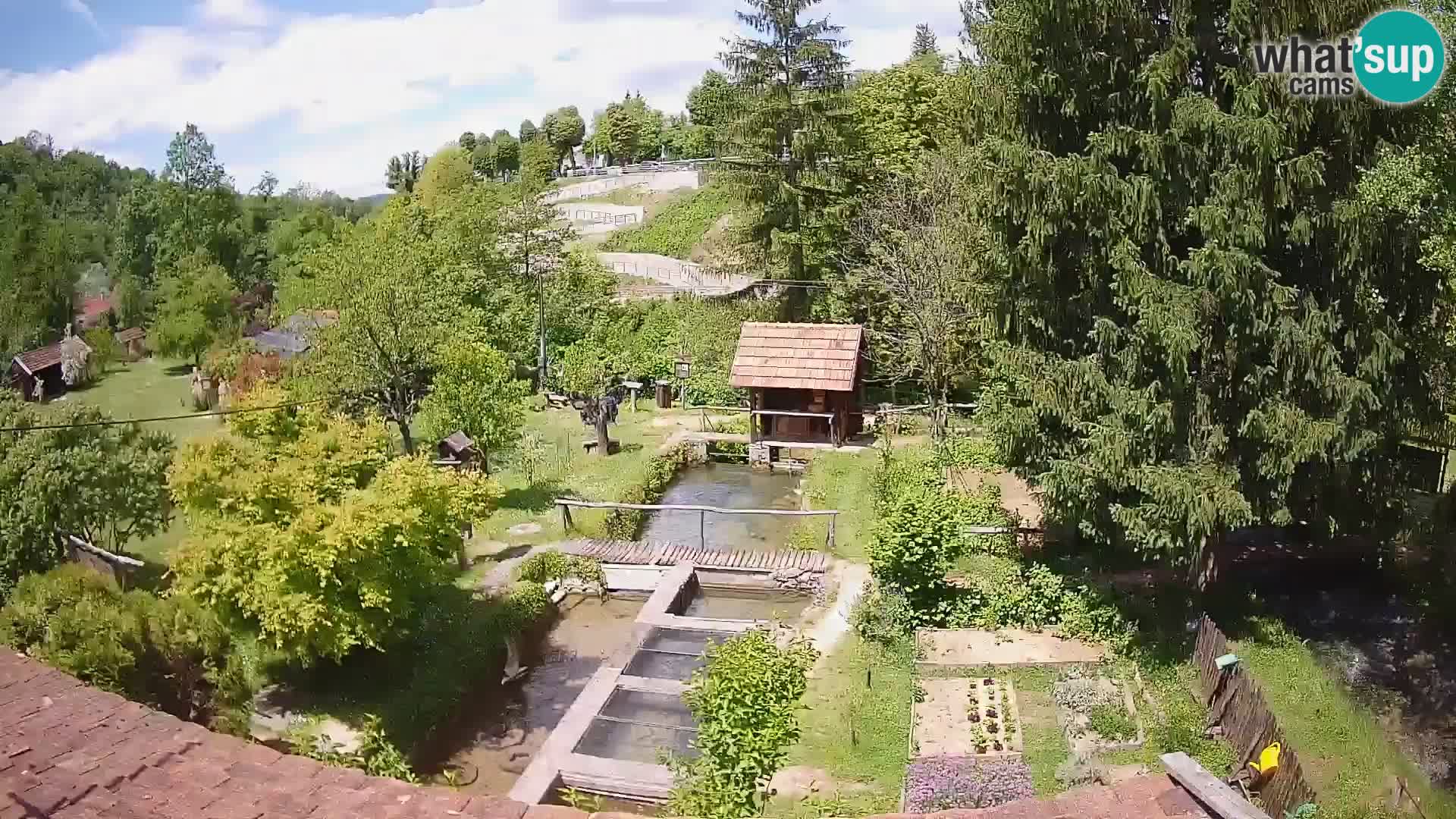Live-Webcam Rastoke – Fluss Slunjčica – Kroatien