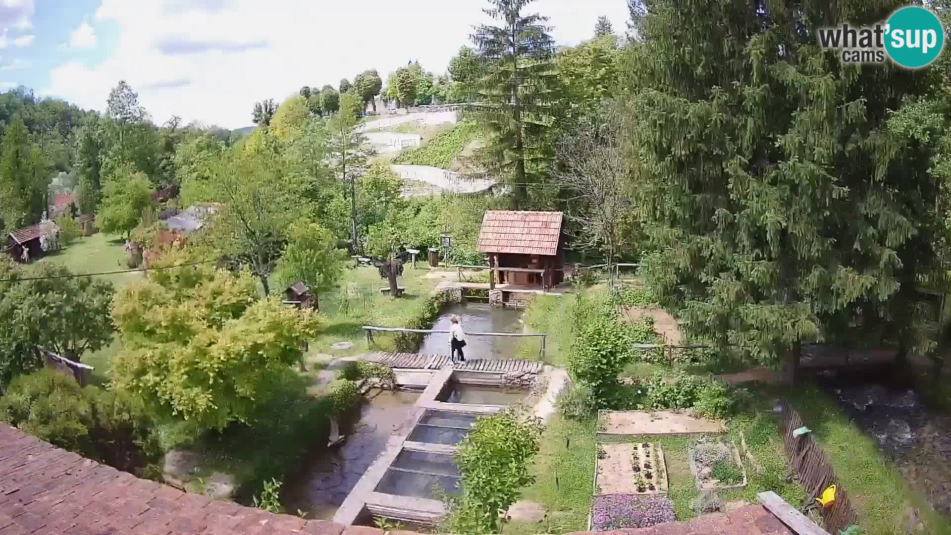 Live-Webcam Rastoke – Fluss Slunjčica – Kroatien