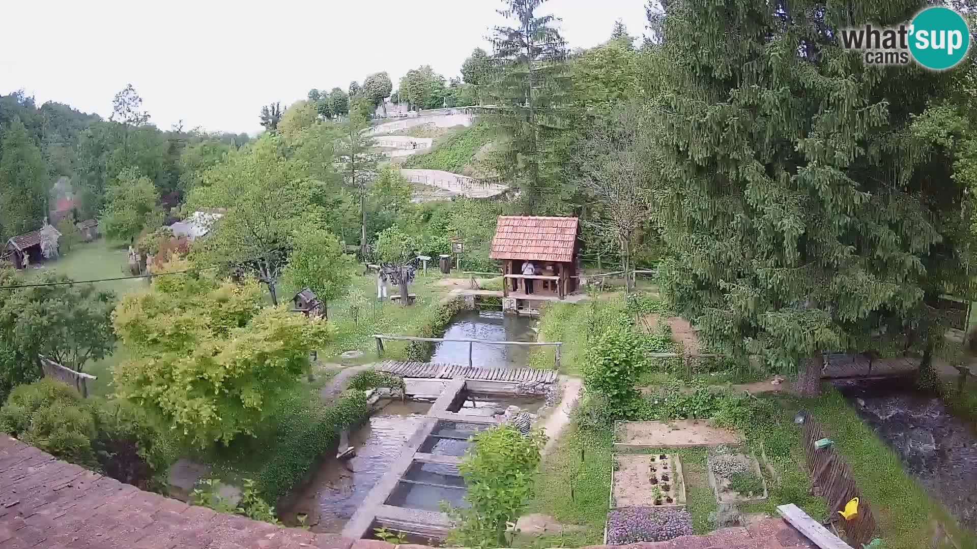 Live-Webcam Rastoke – Fluss Slunjčica – Kroatien