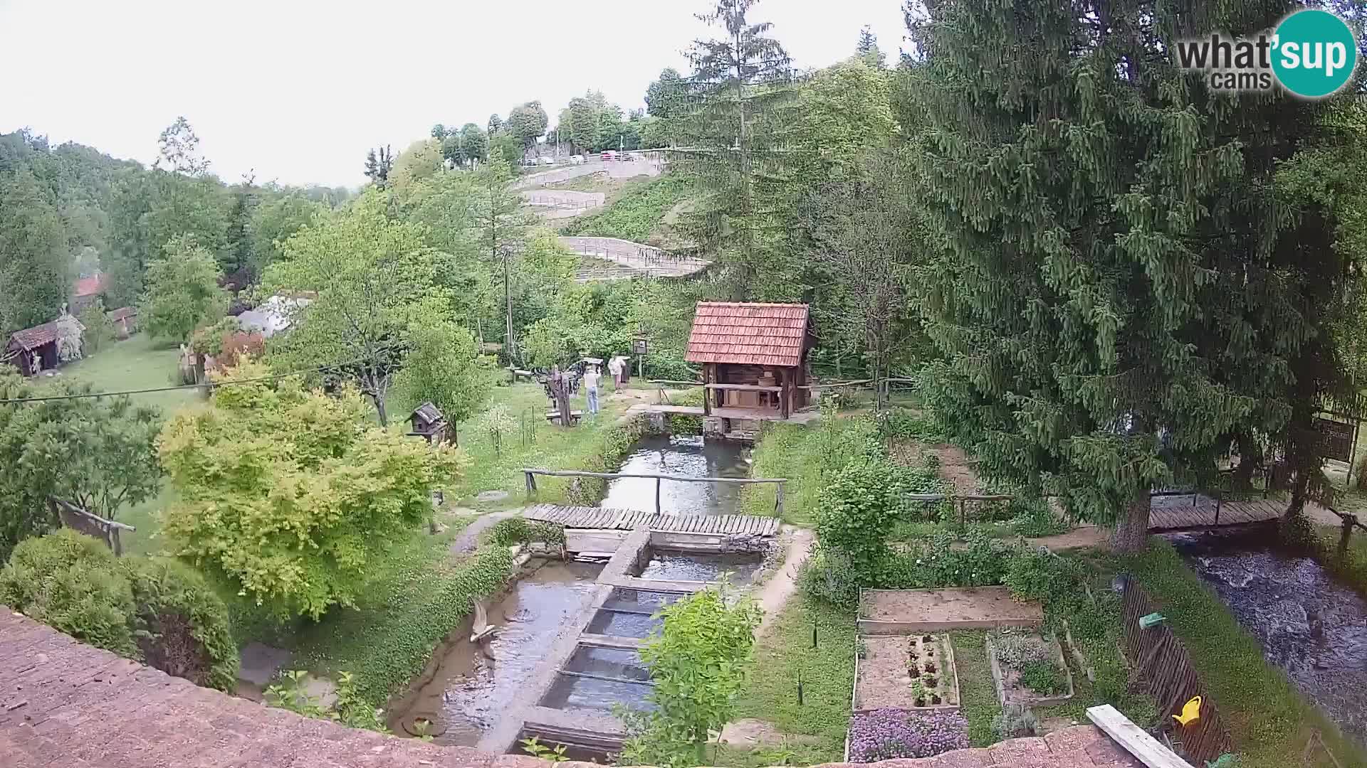 Live-Webcam Rastoke – Fluss Slunjčica – Kroatien