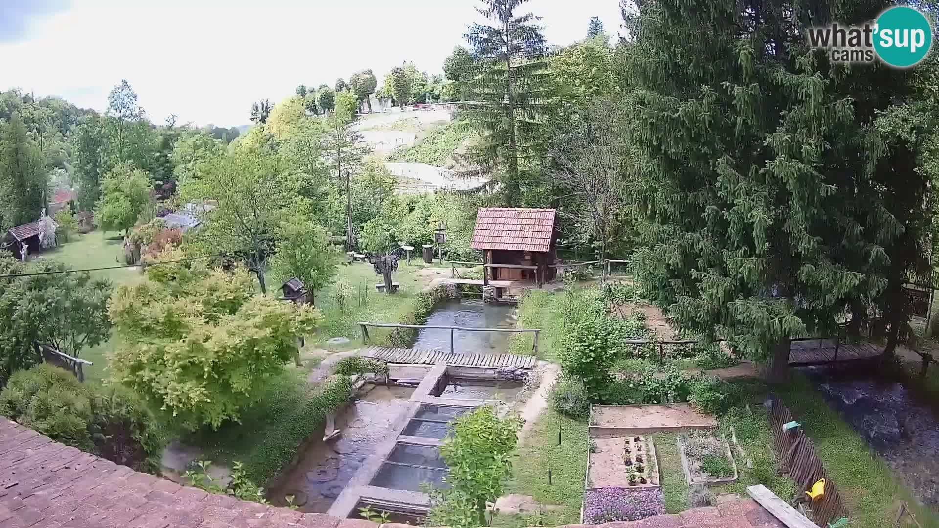 Live webcam Rastoke – fiume Slunjčica – Croazia