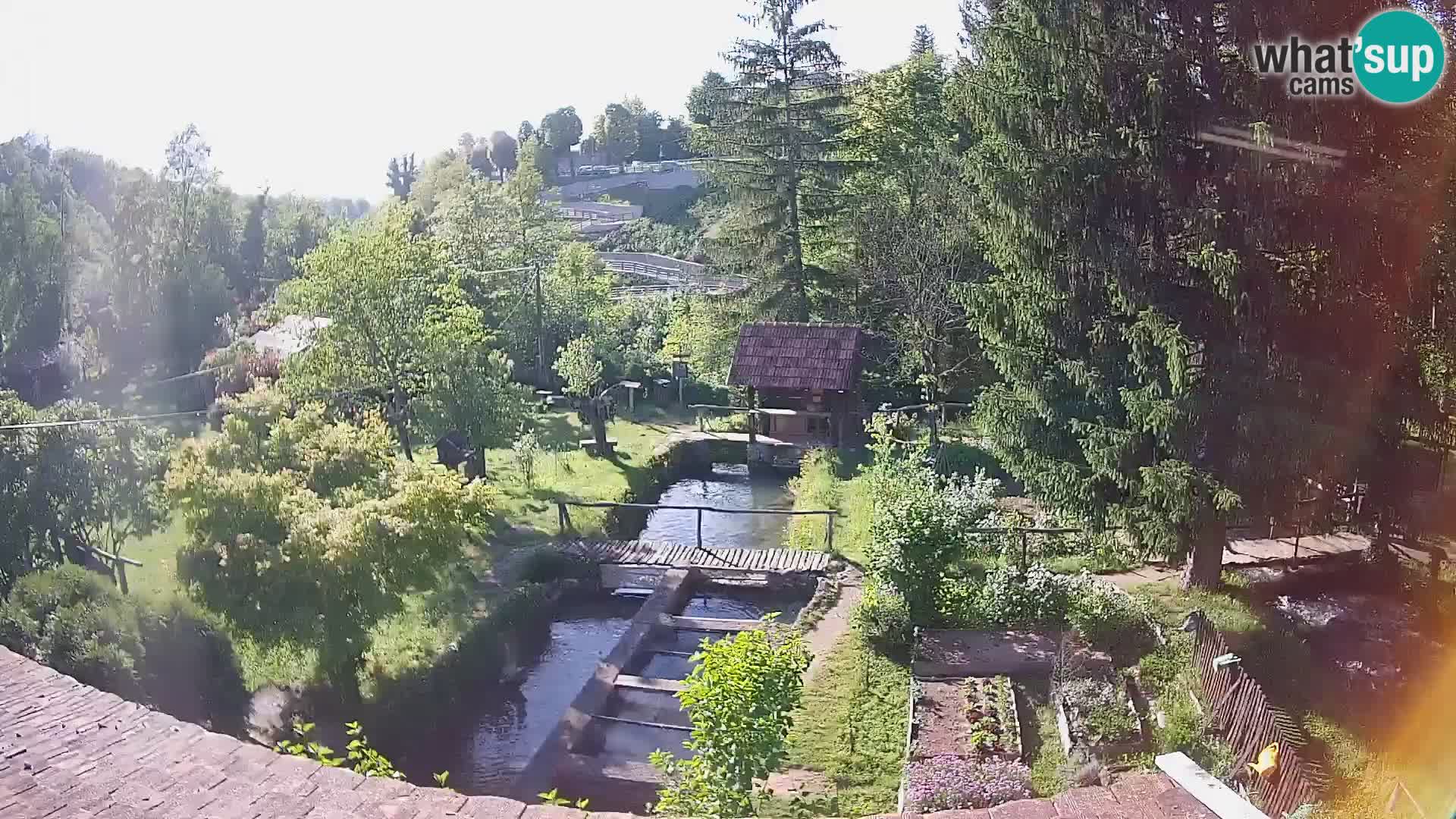 Live webcam Rastoke – fiume Slunjčica – Croazia