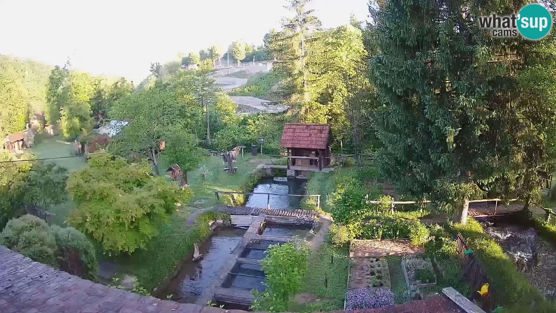 Live webcam Rastoke – fiume Slunjčica – Croazia