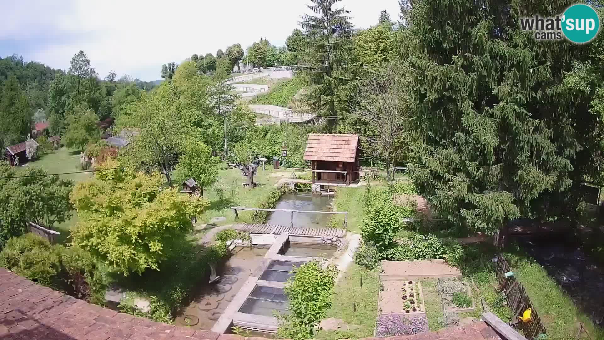 Live-Webcam Rastoke – Fluss Slunjčica – Kroatien