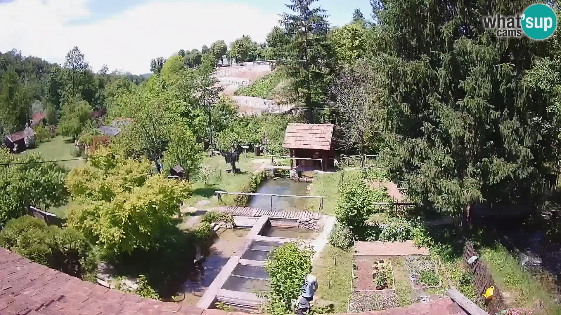 Live webcam Rastoke – fiume Slunjčica – Croazia