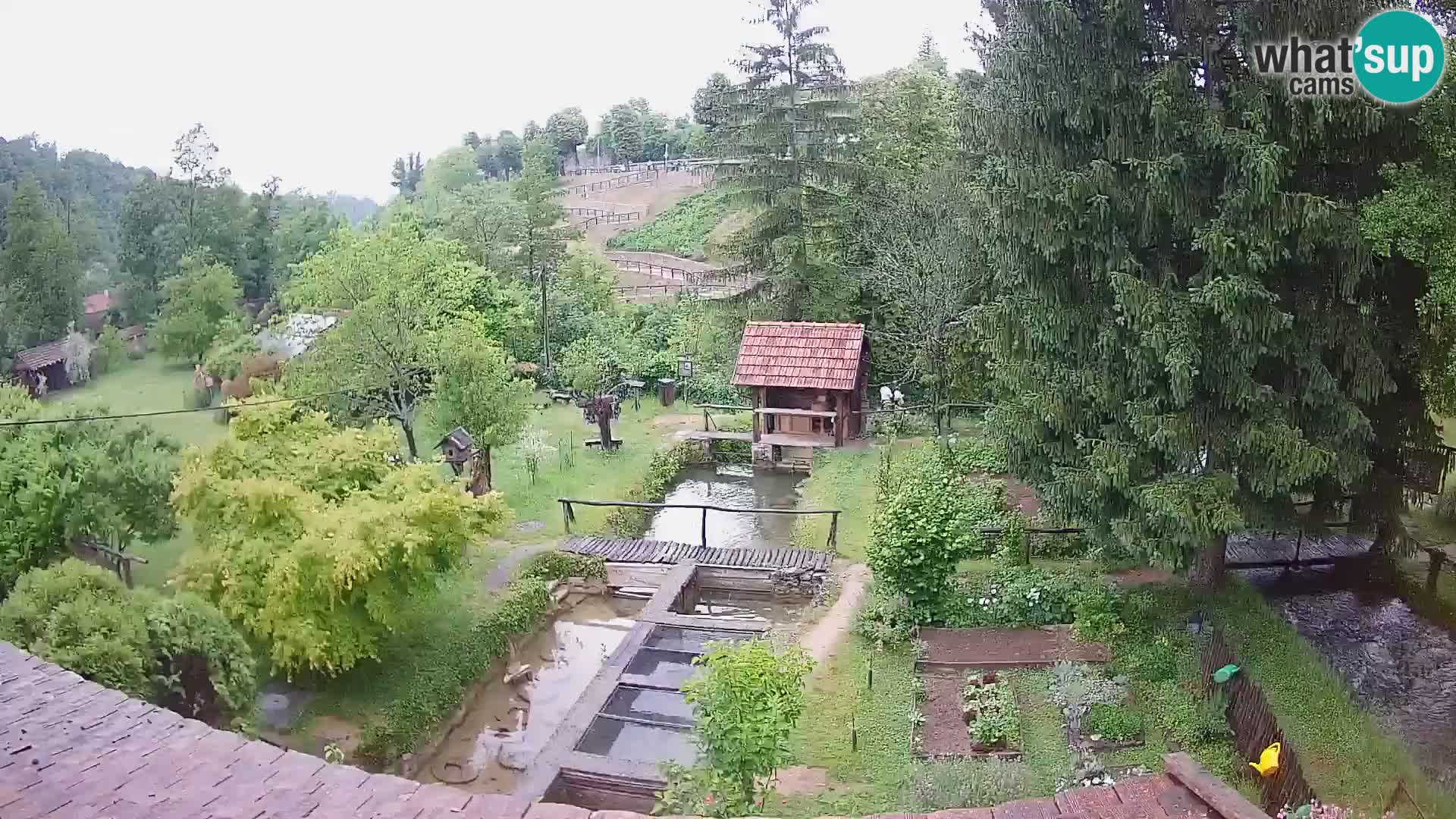 Live webcam Rastoke – fiume Slunjčica – Croazia