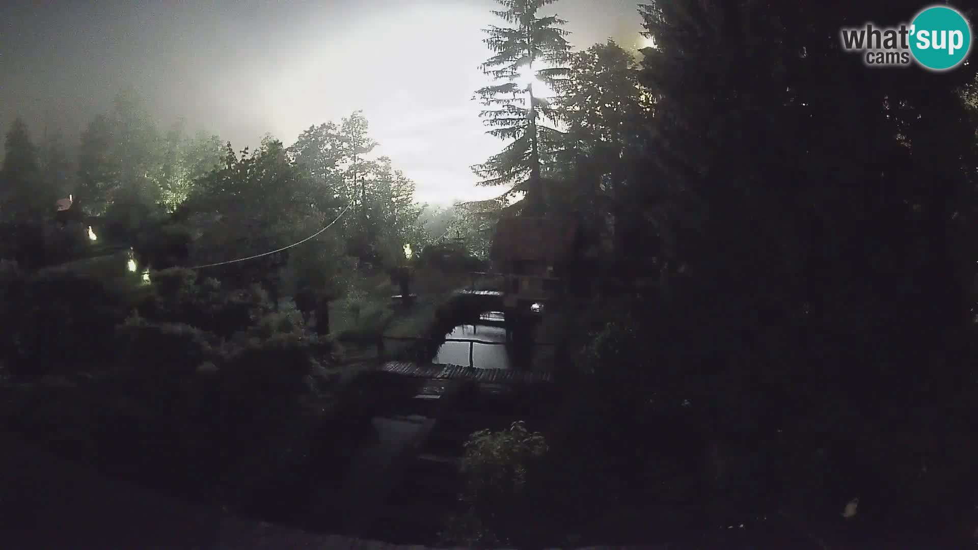 Live webcam Rastoke – river Slunjčica – Croatia