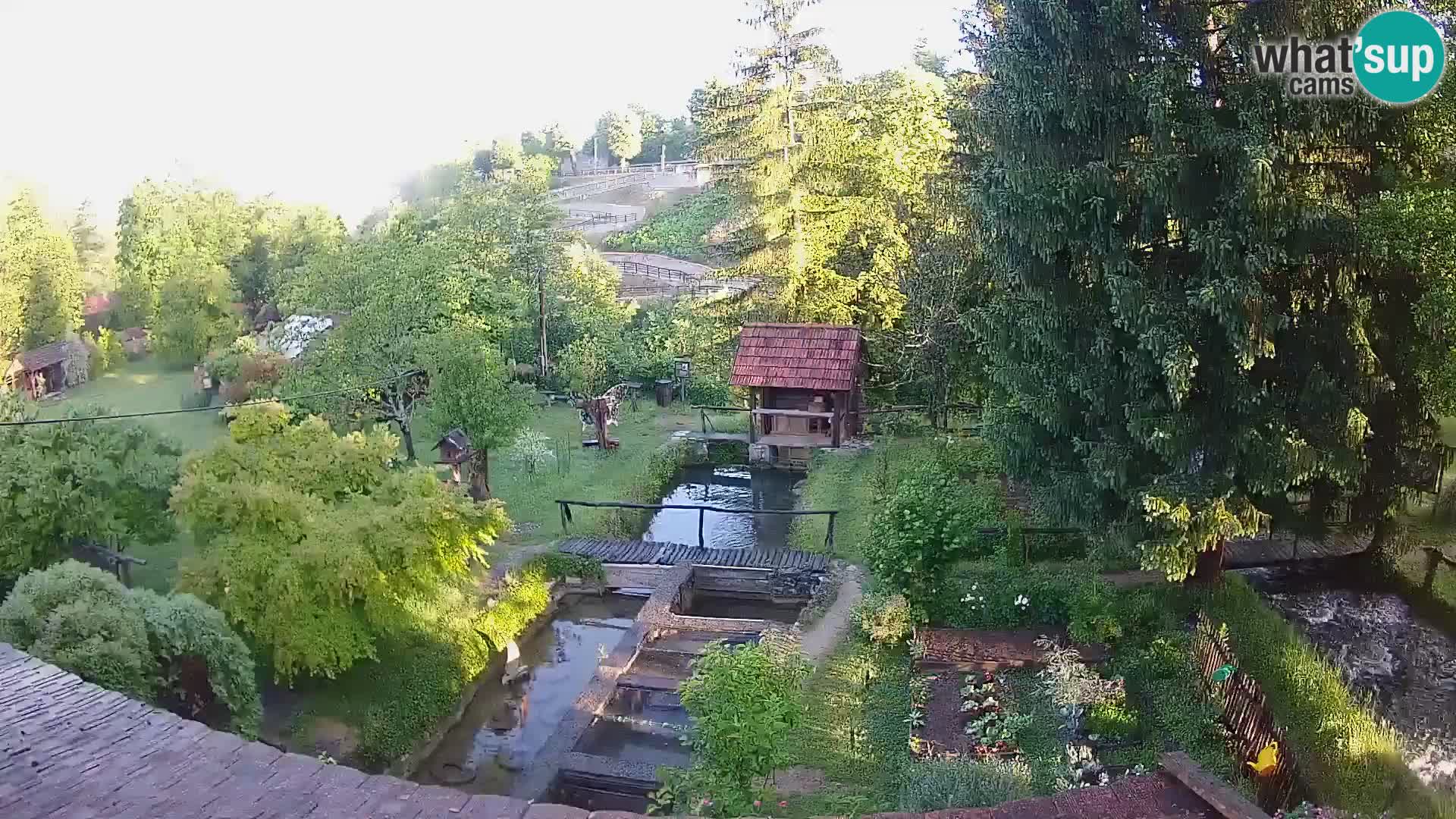 Webcam en direct Rastoke – rivière Slunjčica – Croatie