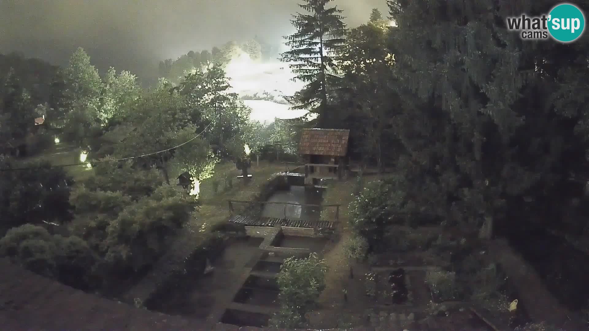Cámara web en vivo Rastoke – río Slunjčica – Croacia