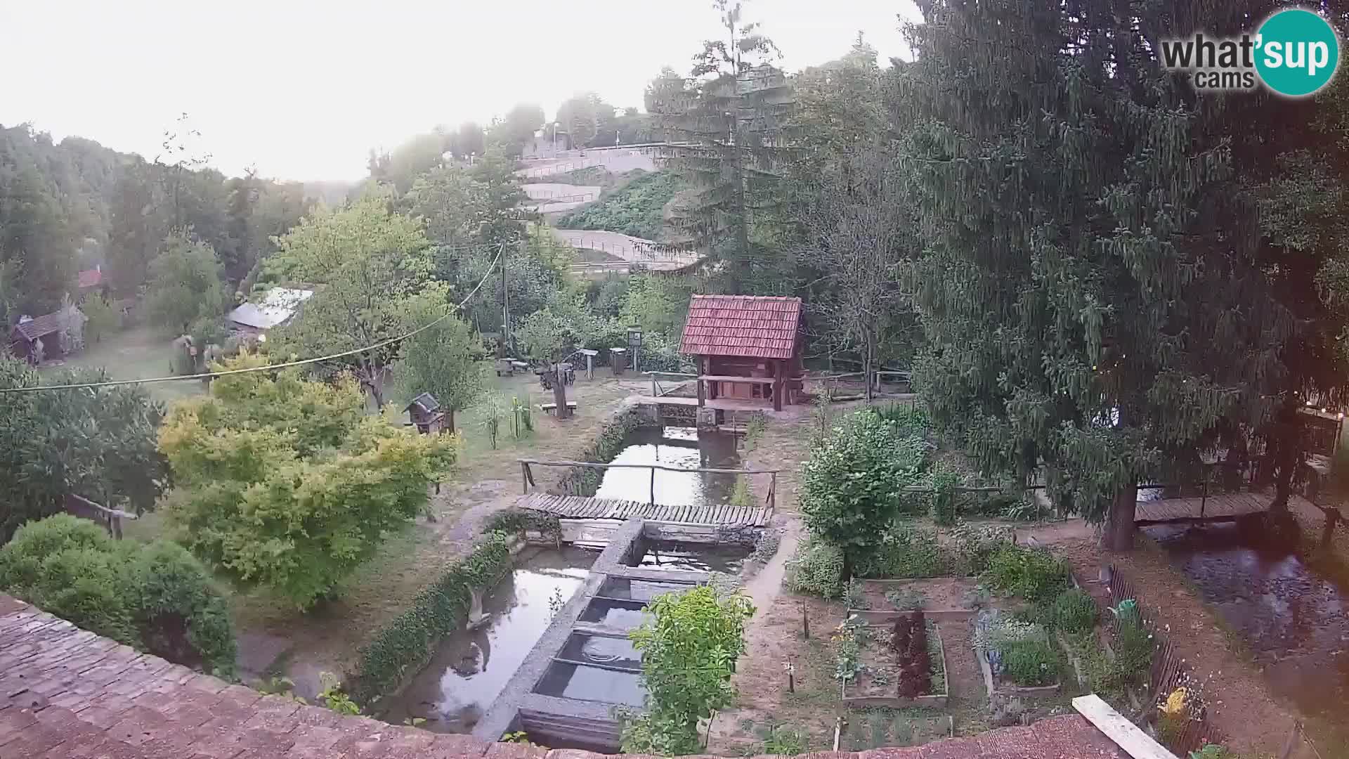 Live-Webcam Rastoke – Fluss Slunjčica – Kroatien