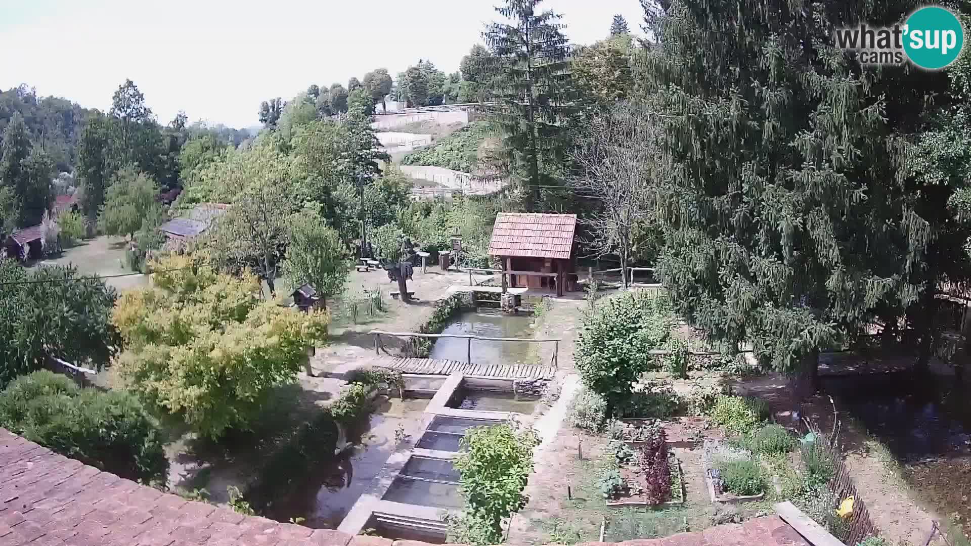 Live webcam Rastoke – fiume Slunjčica – Croazia