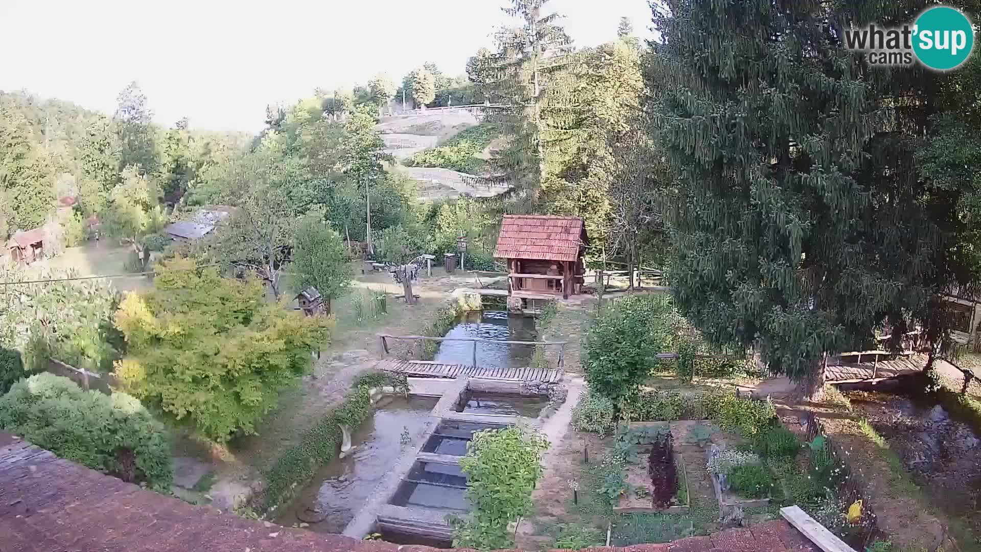 Live-Webcam Rastoke – Fluss Slunjčica – Kroatien