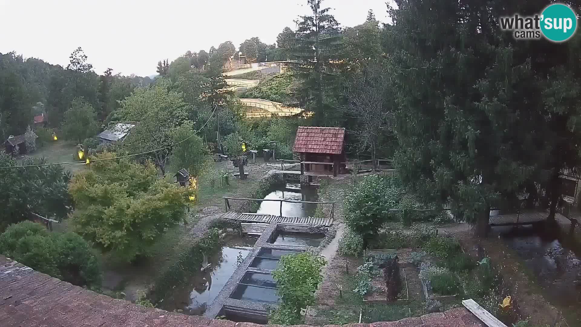 Webcam en direct Rastoke – rivière Slunjčica – Croatie