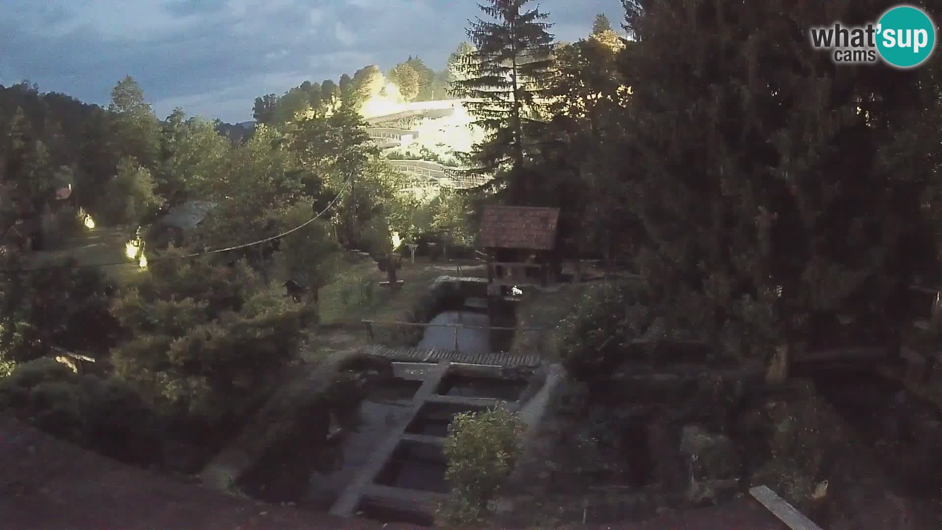 Live webcam Rastoke – fiume Slunjčica – Croazia