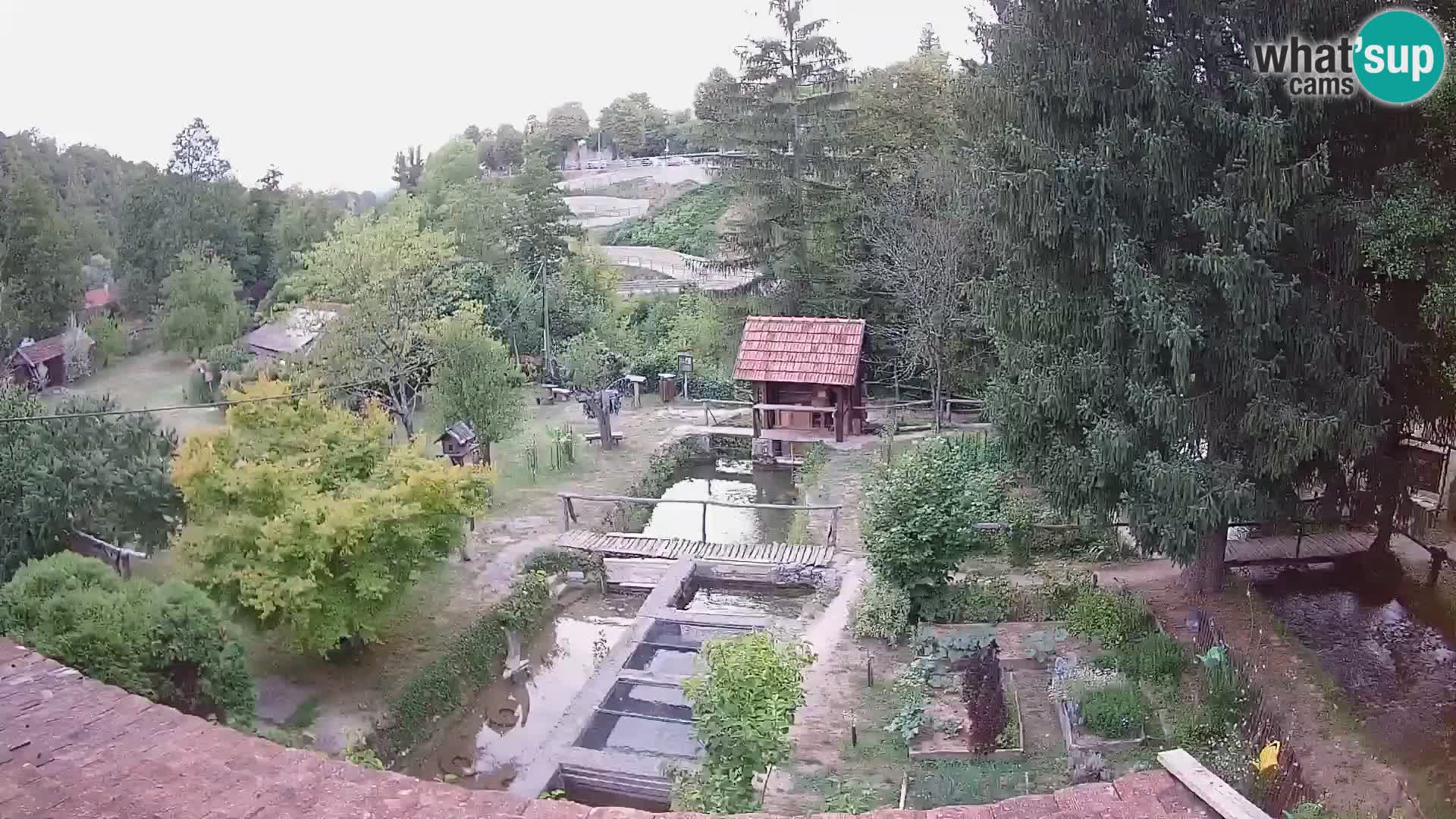 Live webcam Rastoke – fiume Slunjčica – Croazia