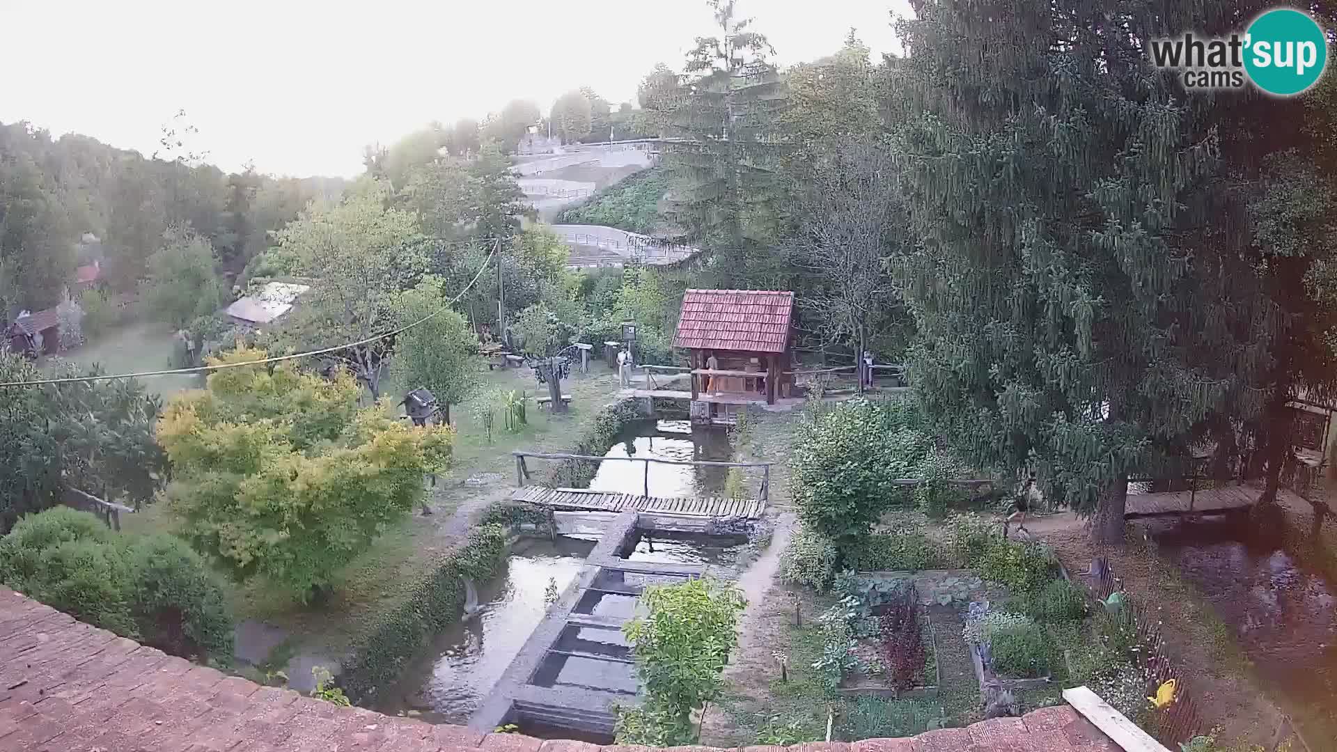 Live webcam Rastoke – fiume Slunjčica – Croazia